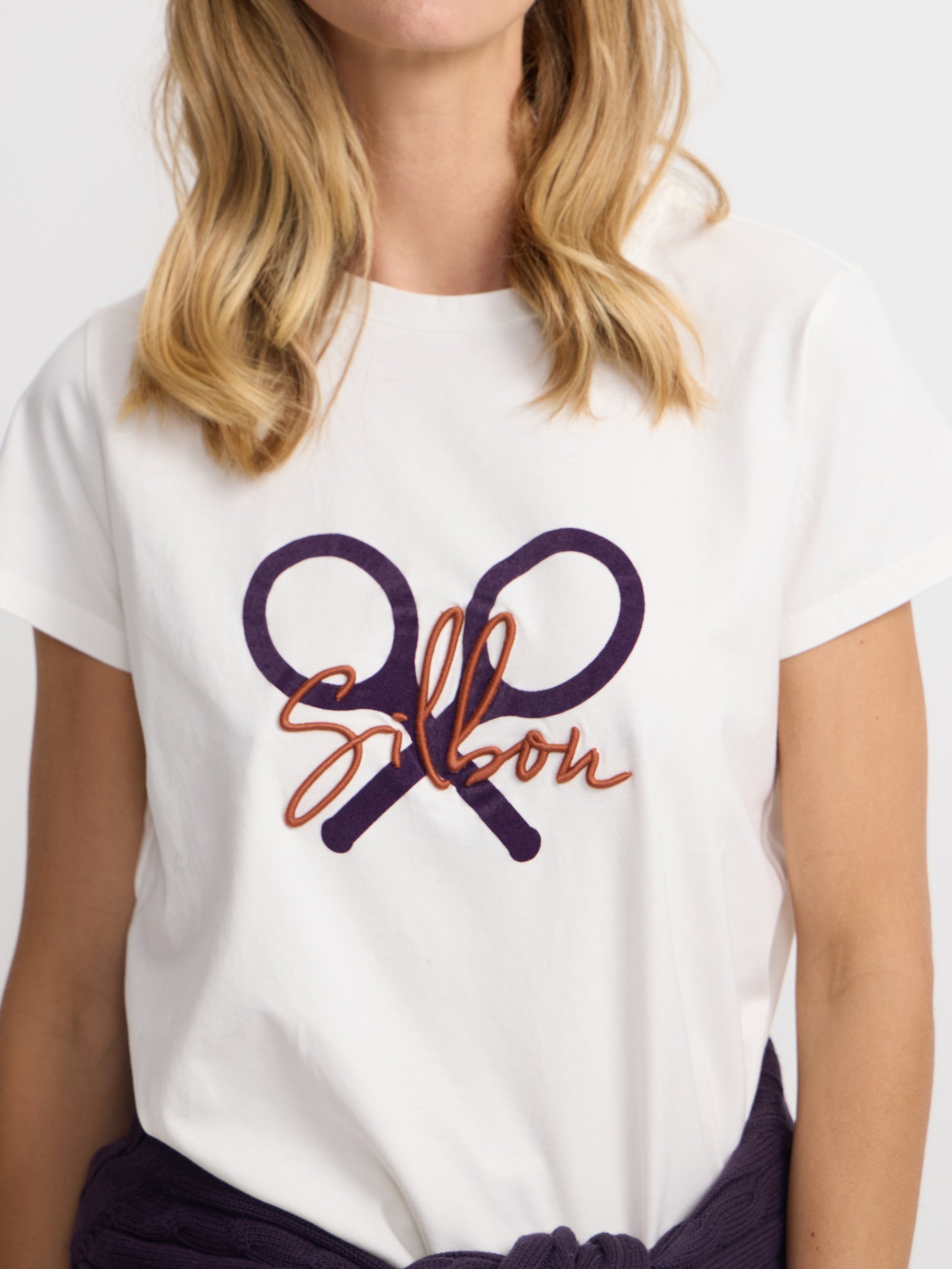 Camiseta woman clasica crudo