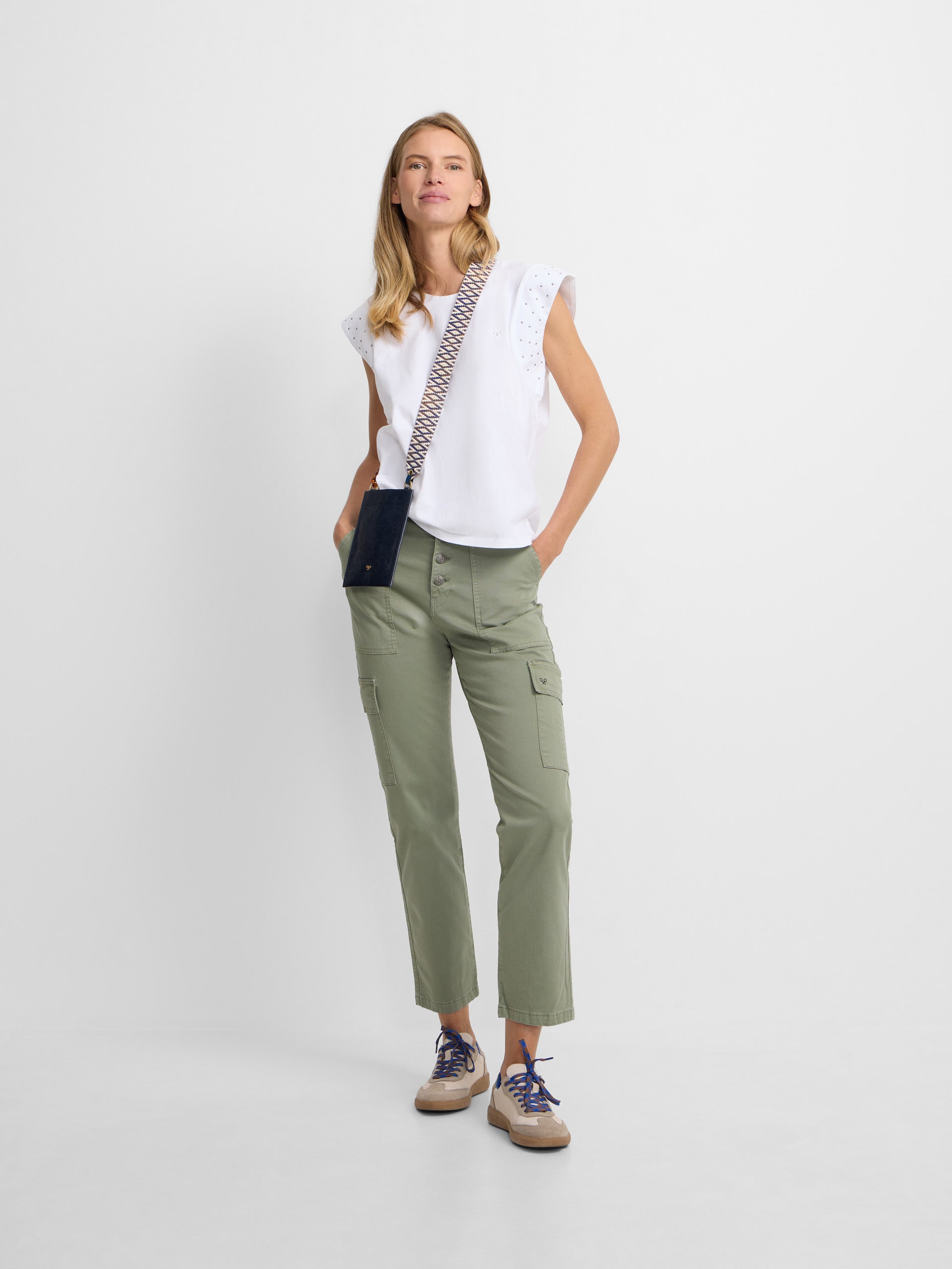 Cargo Les Noms Des Pantalons Femme Pantalon Cargo En Jean Femme Kaki