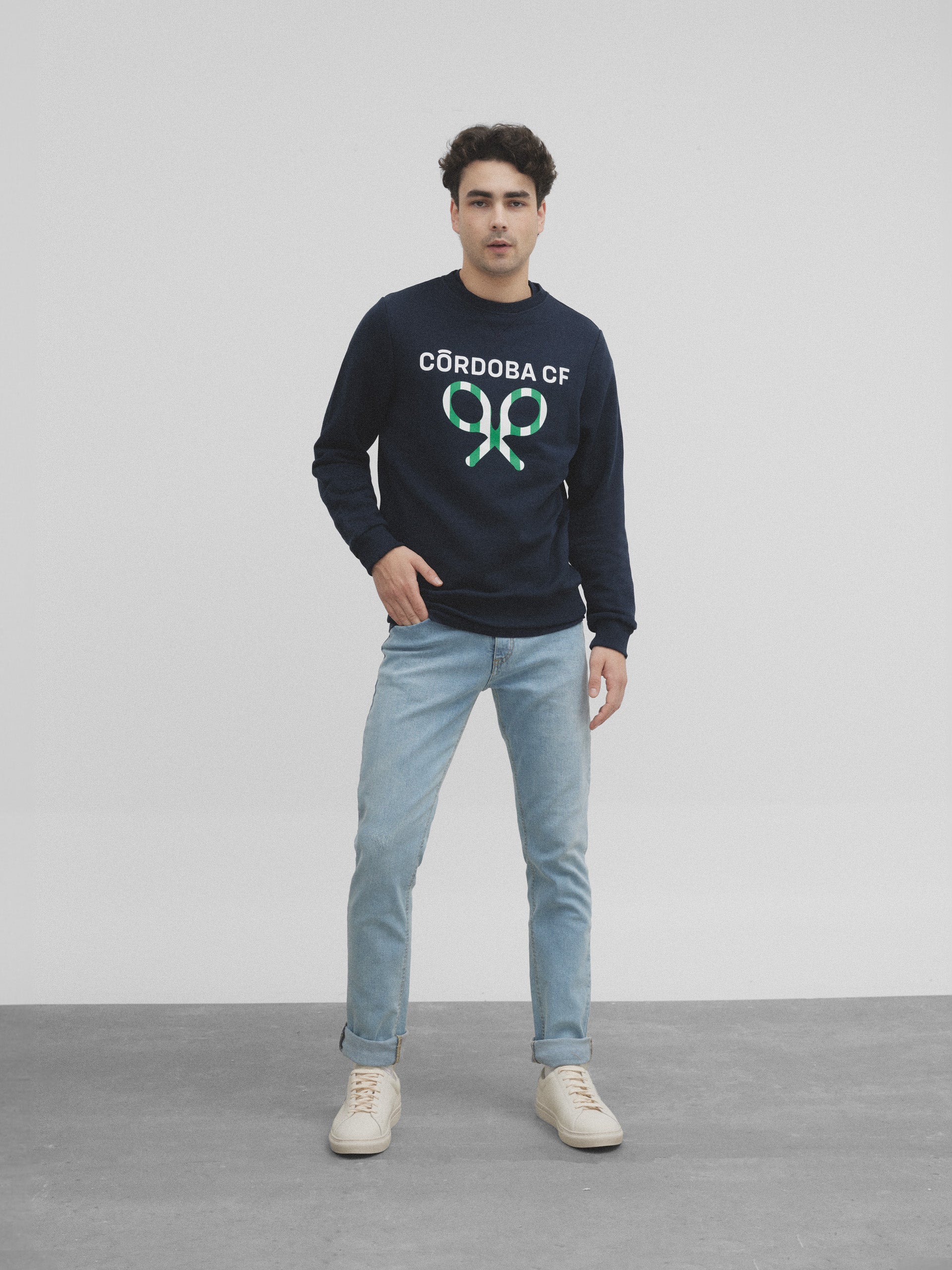 Sweat Cordoba CF bleu marine