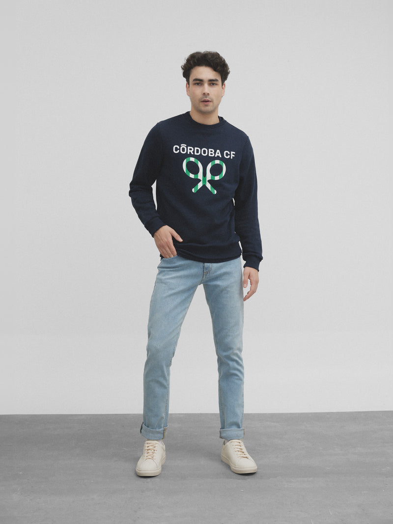 Navy blue Cordoba CF sweatshirt