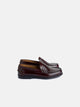 Kids loafer shoe burgundy