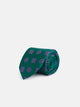 Corbata rombo irregular verde