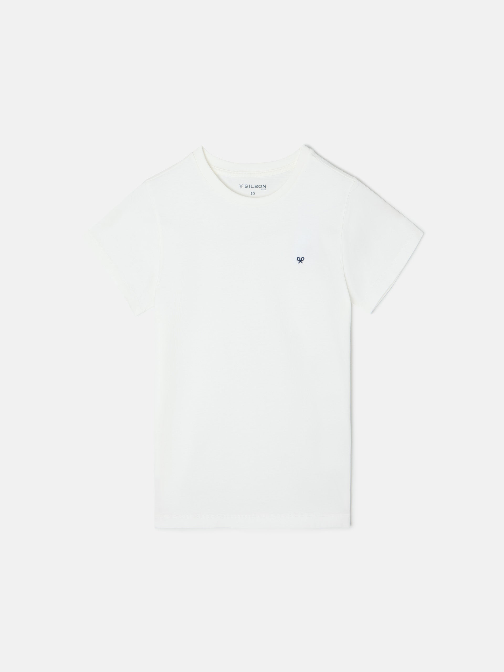 Camiseta kids minilogo blanca