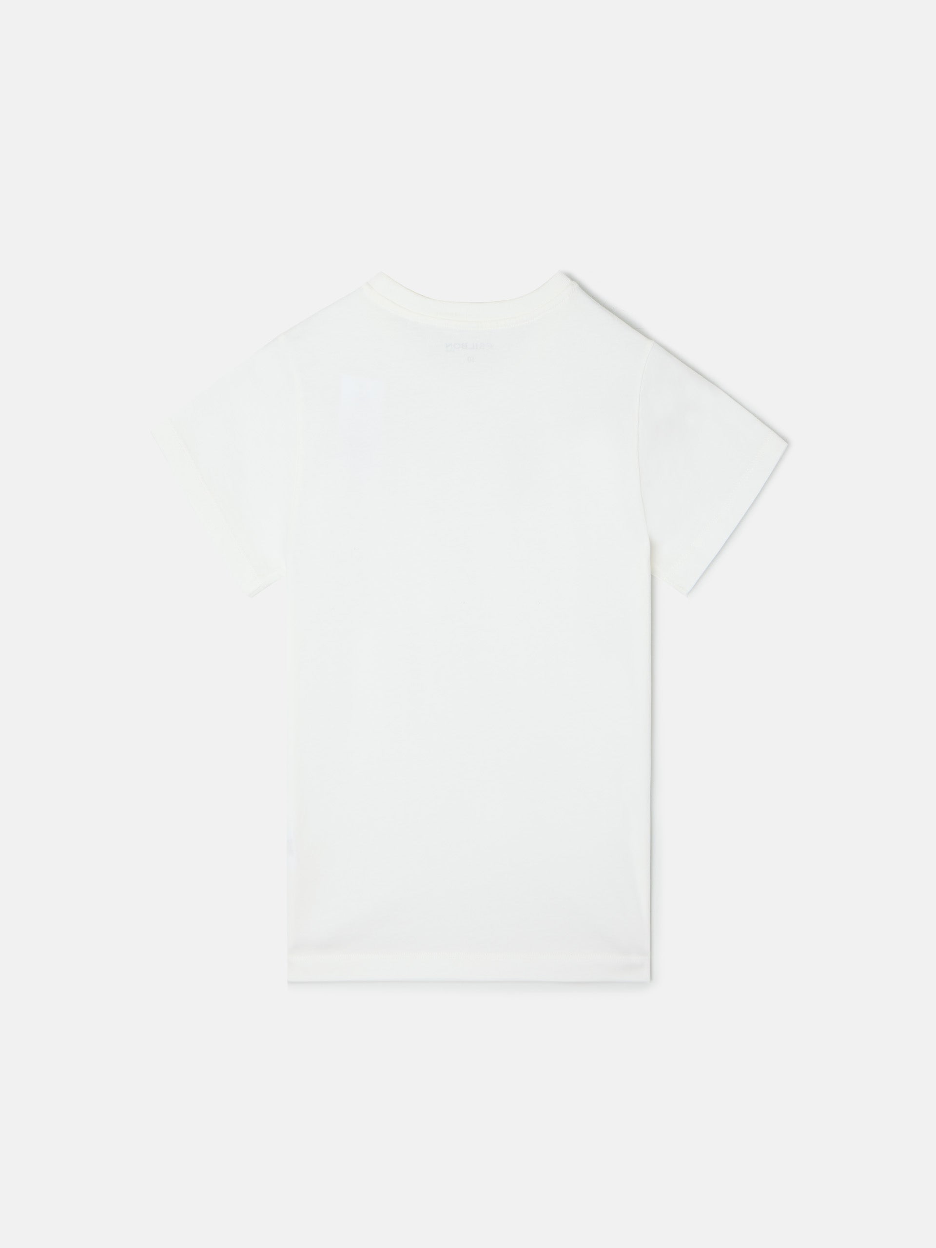 Camiseta kids minilogo blanca