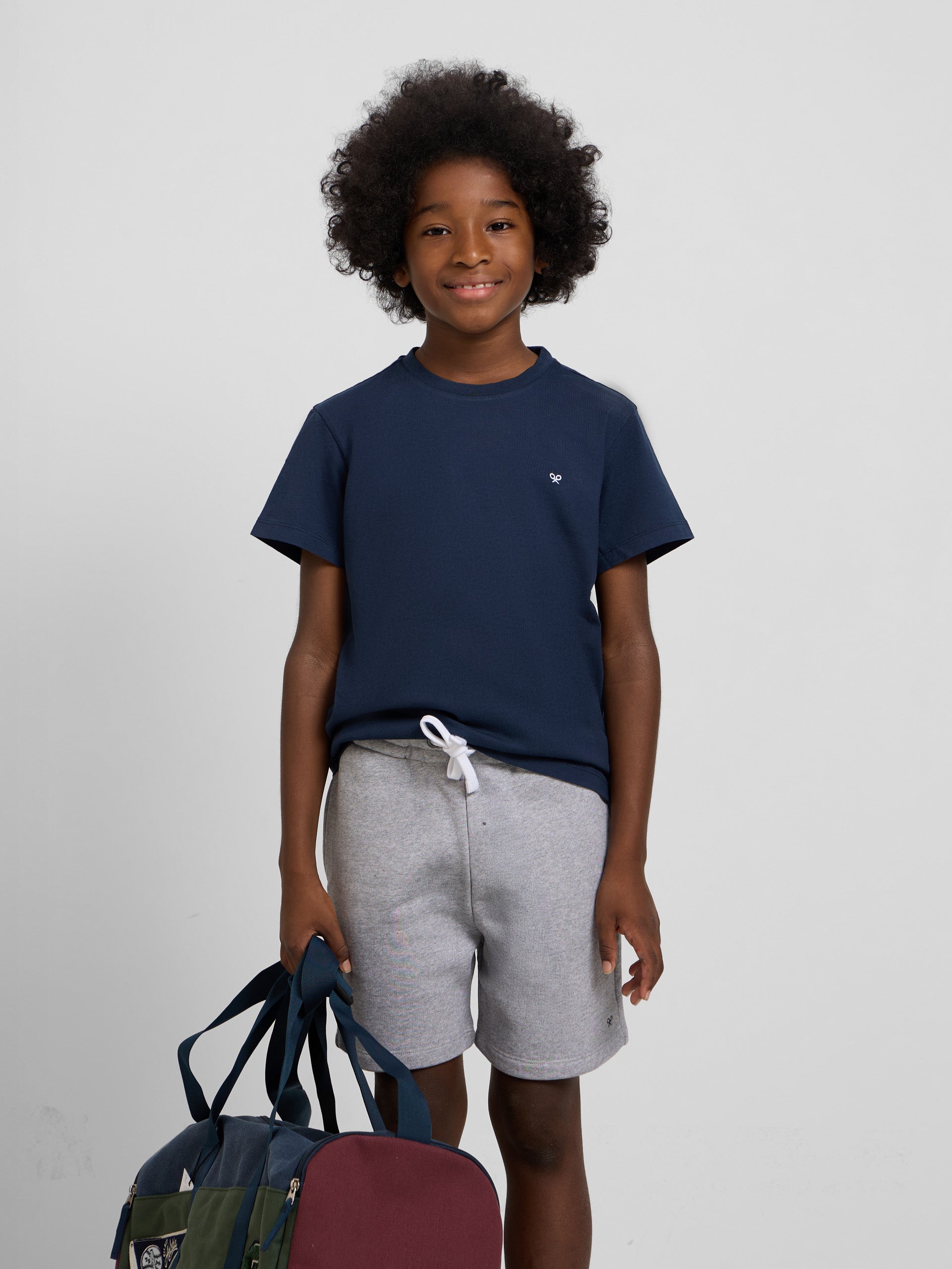 T-shirt enfants minilogo bleu marine