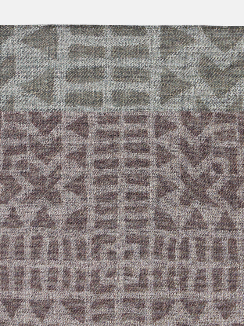Foulard ankara bicolore