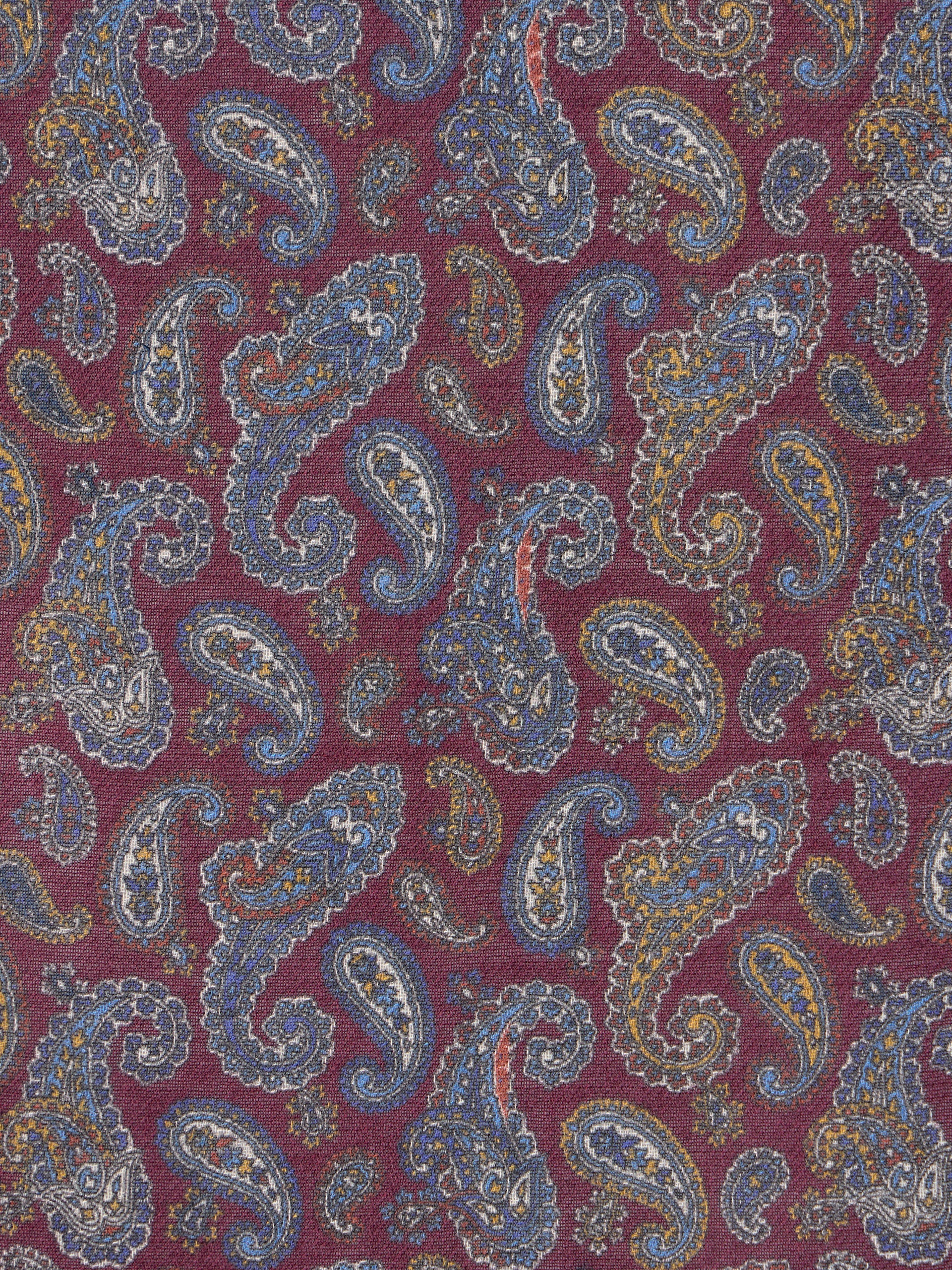 Pañuelo cachemir burdeos