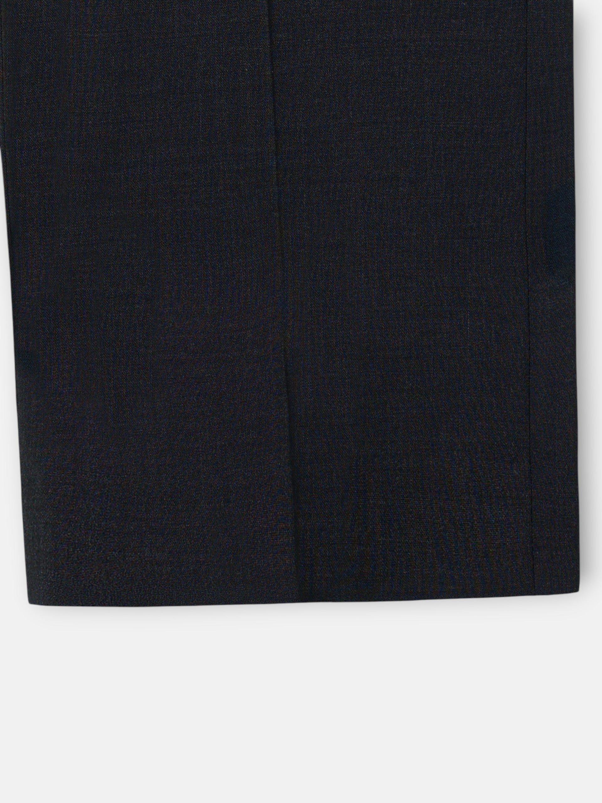 Dark grey pleated dress pants