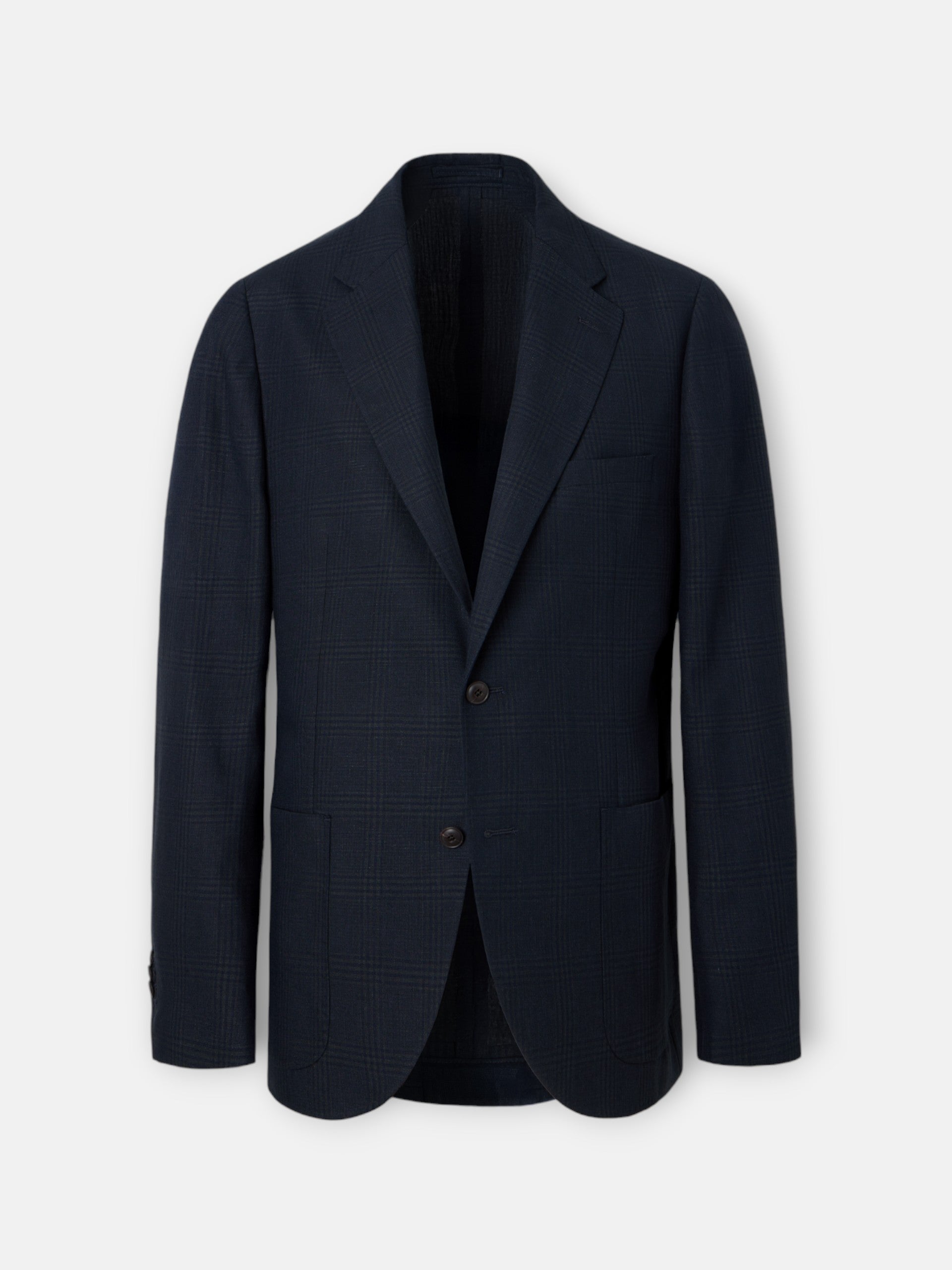 Blazer bleu marine Prince de Galles