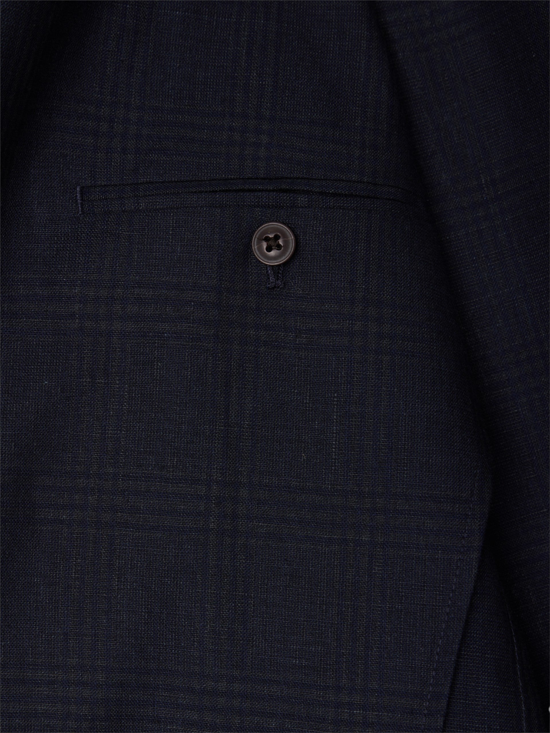 Blazer bleu marine Prince de Galles