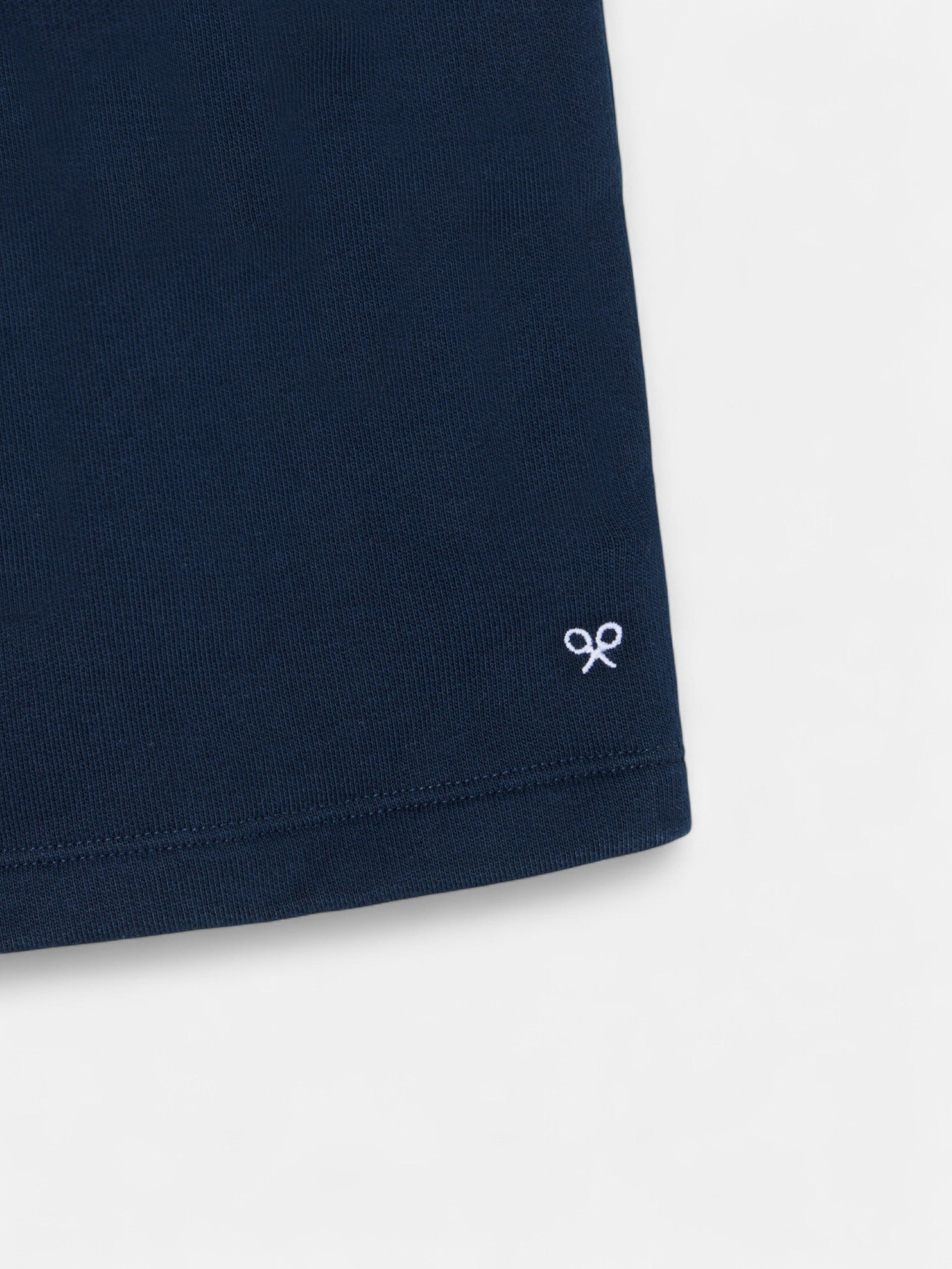 Navy blue kids sports shorts