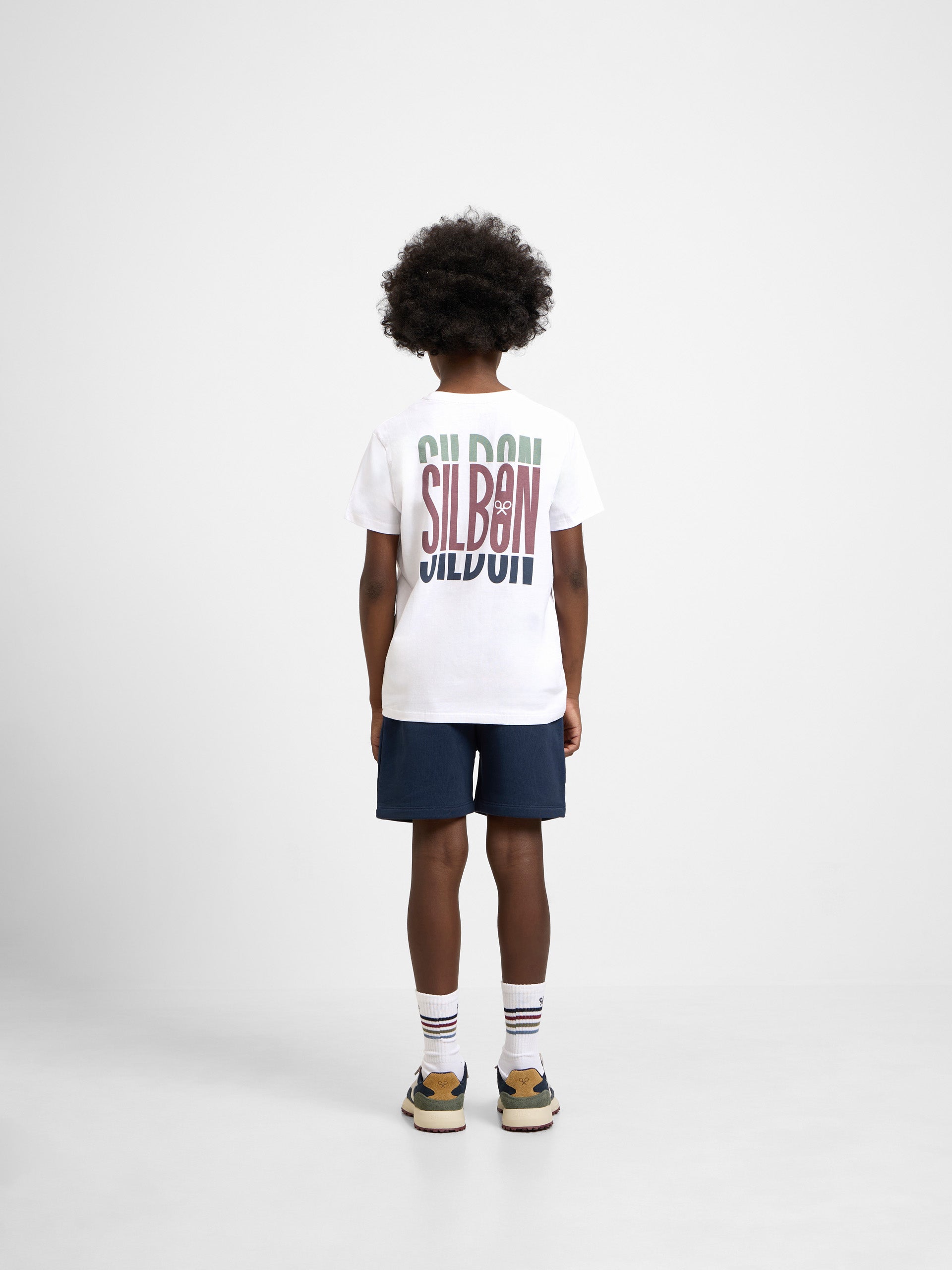 Bermuda deportiva kids azul marino