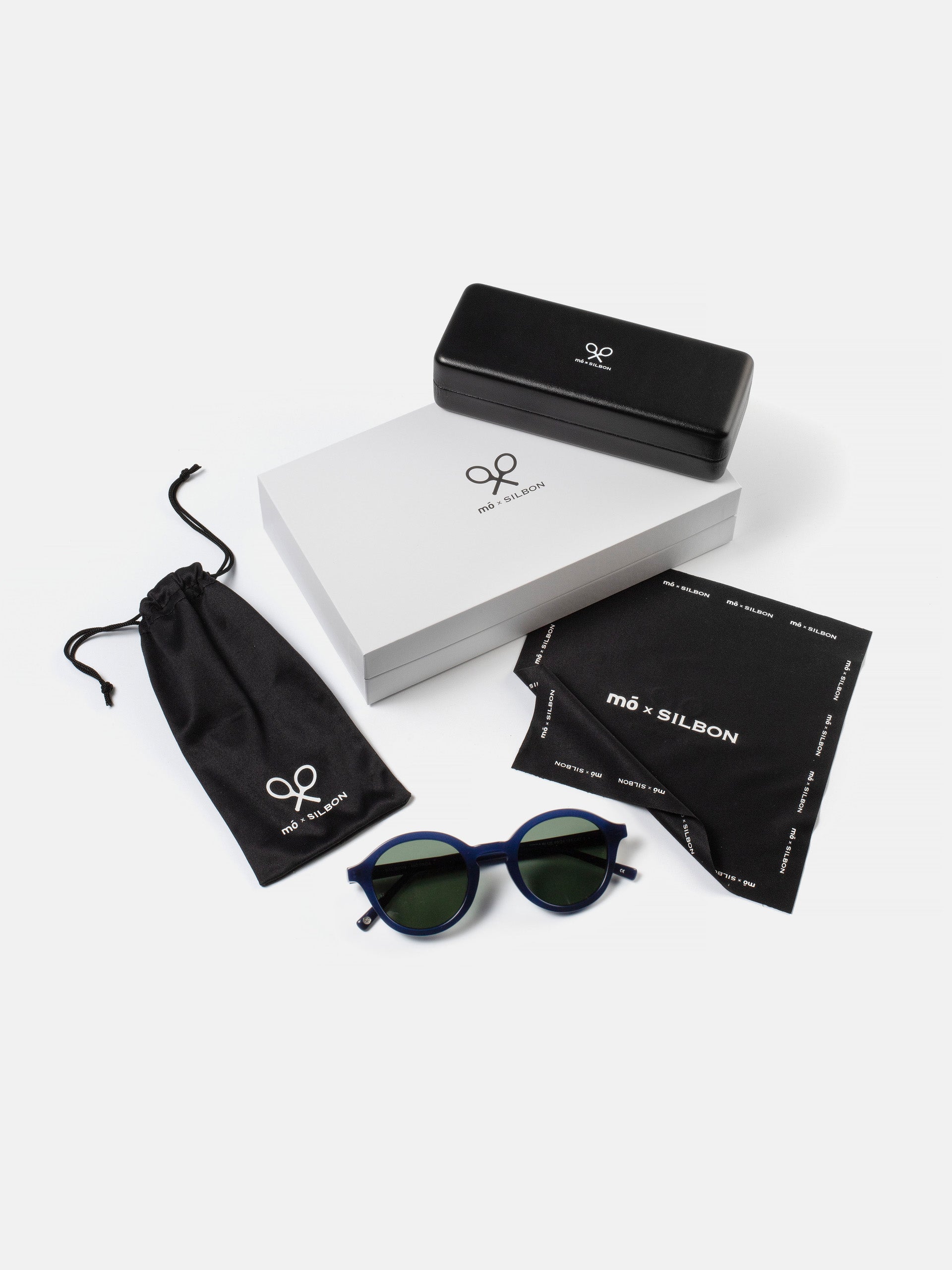 Óculos de sol MOxSILBON Proa azul escuro