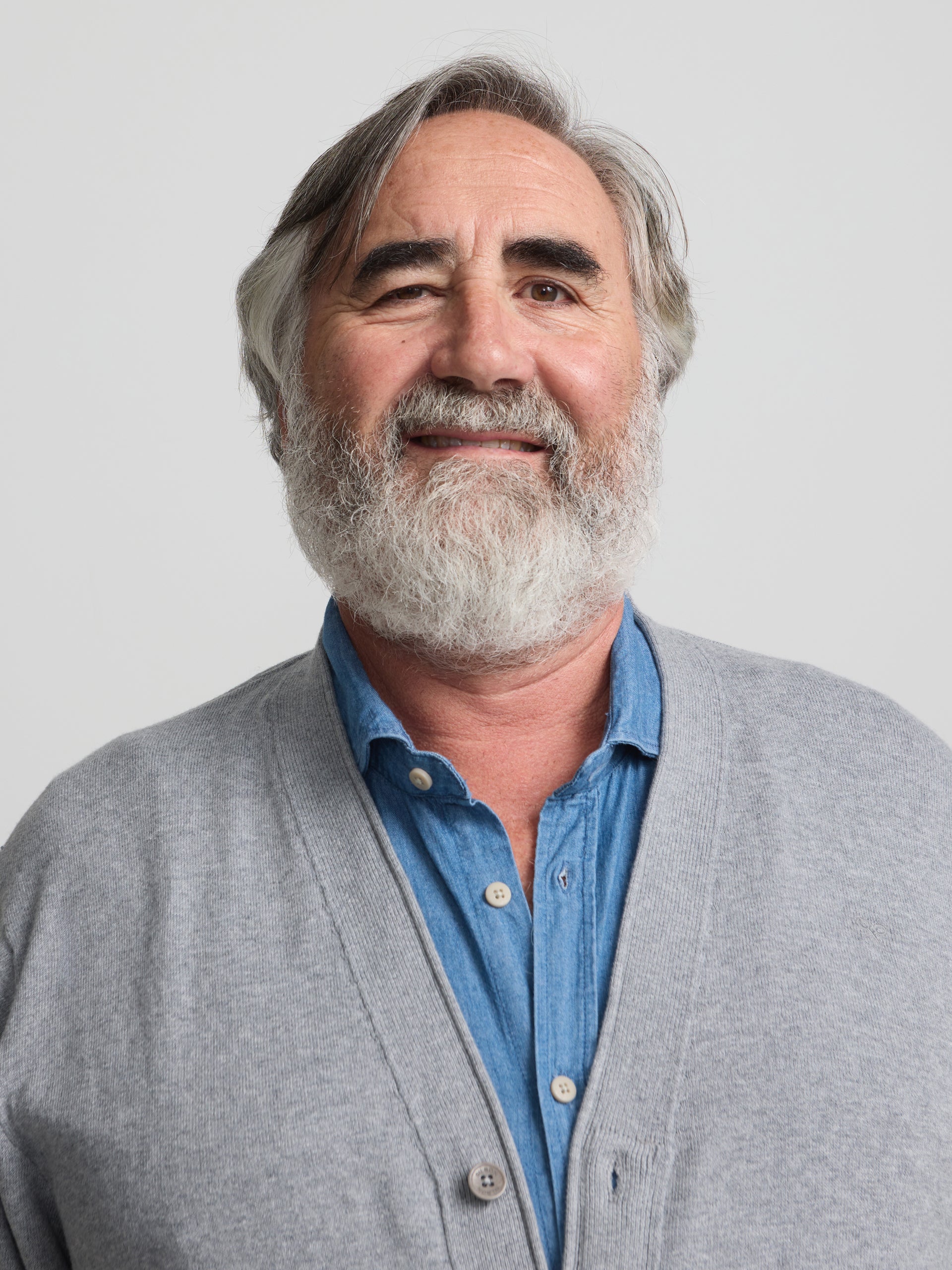 Classic grey cardigan