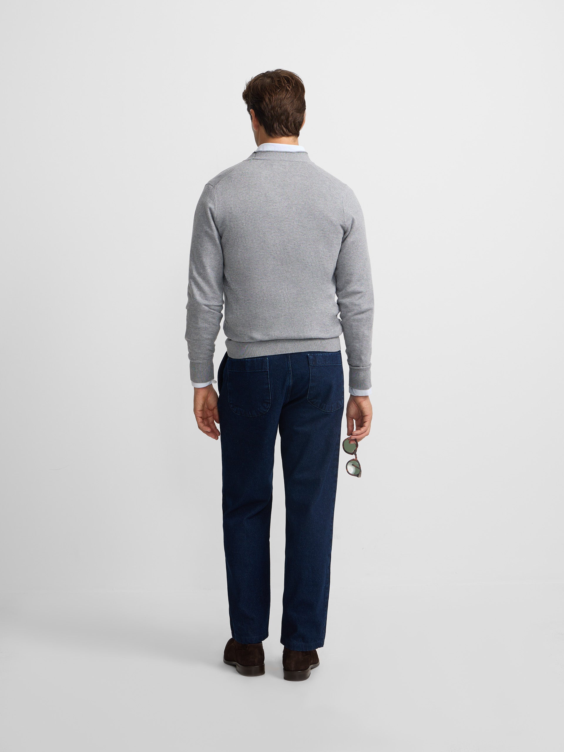 Classic grey cardigan