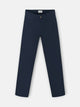 Pantalon chino bleu marine décontracté