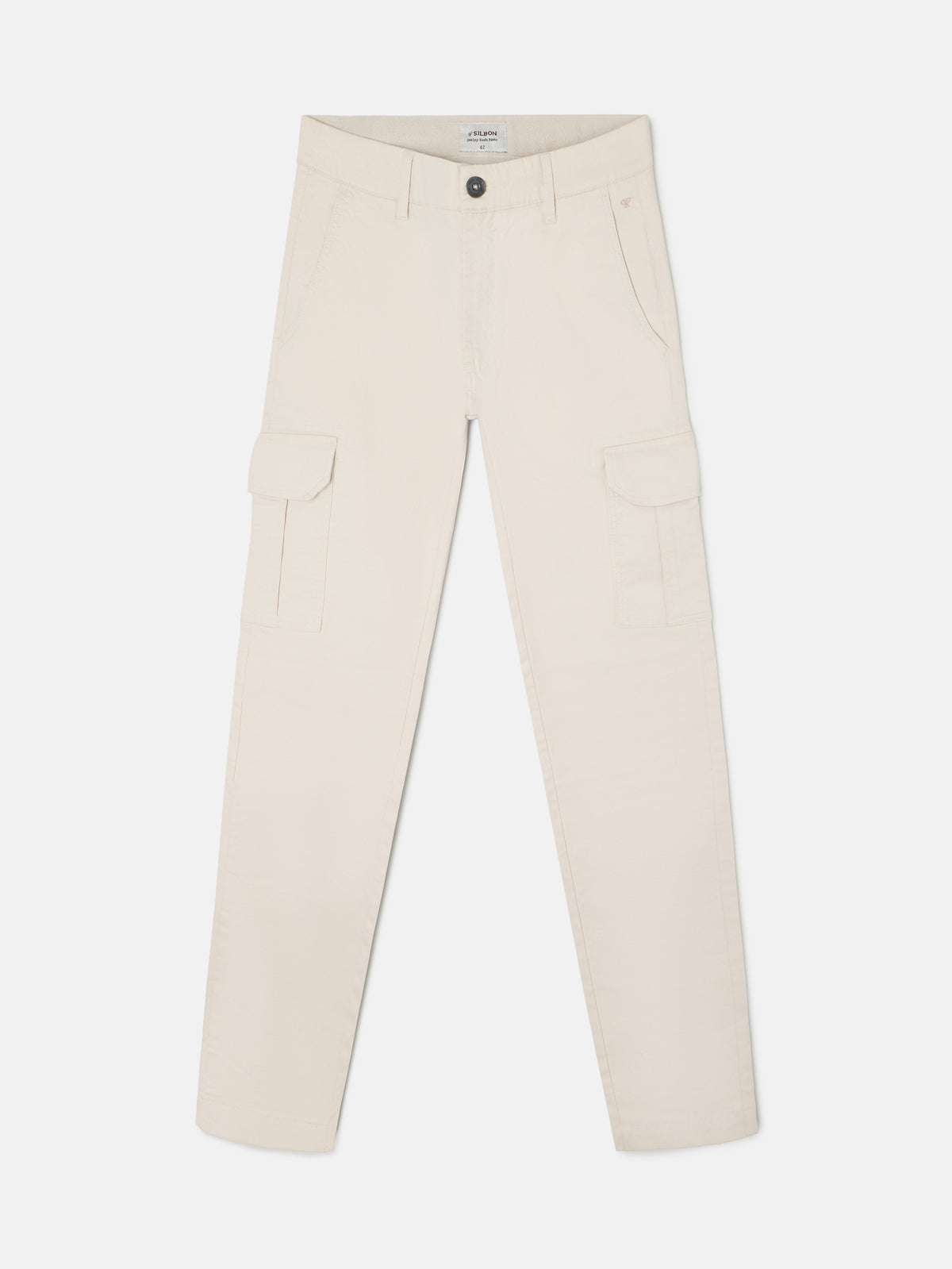 Casual stone cargo pants