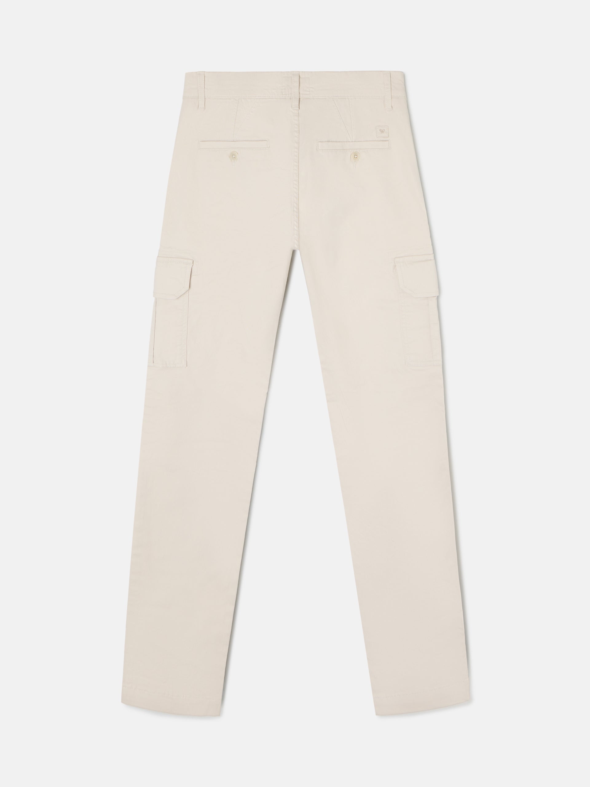 Pantalon cargo décontracté en pierre