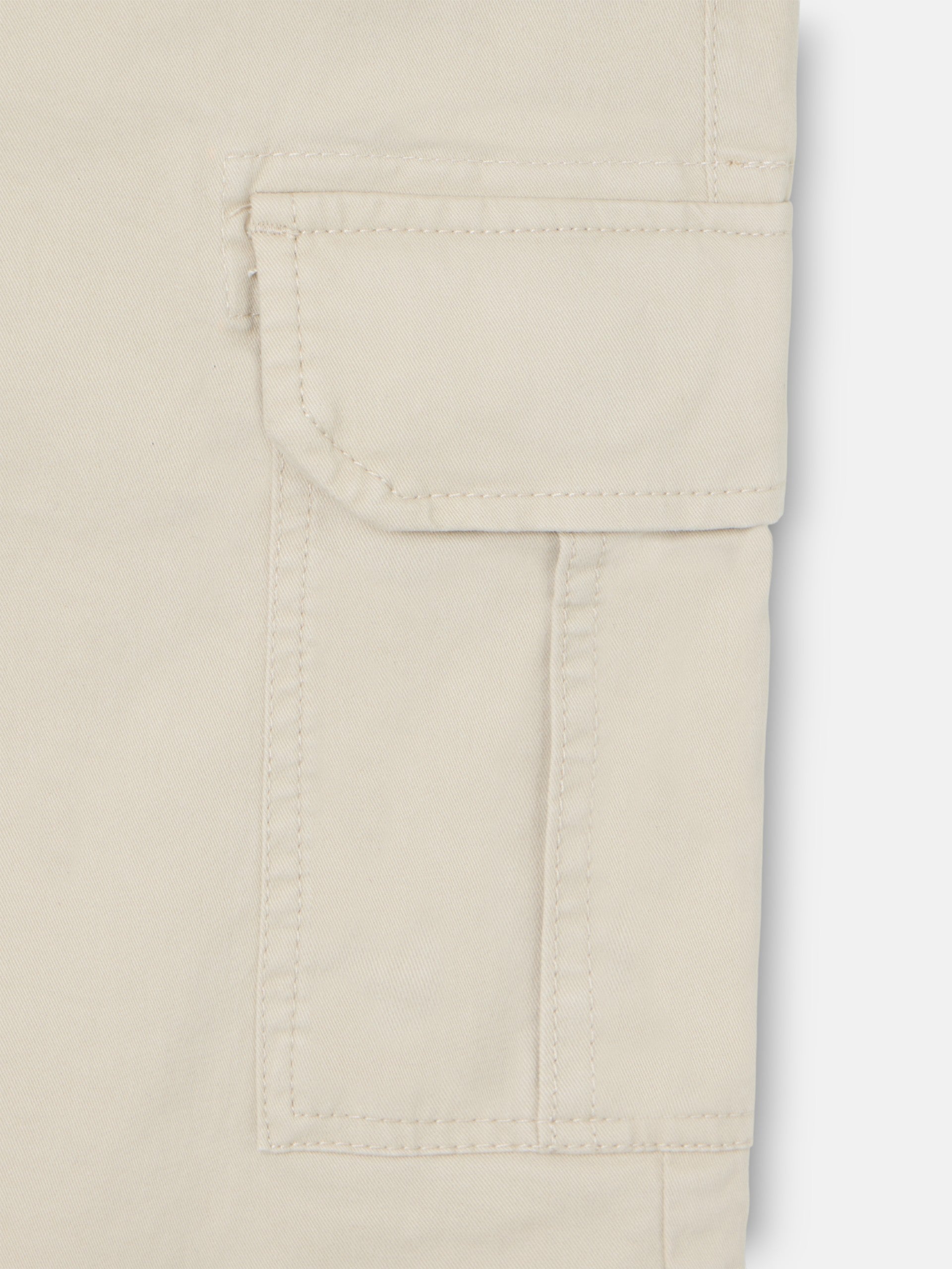 Casual beige cargo pants