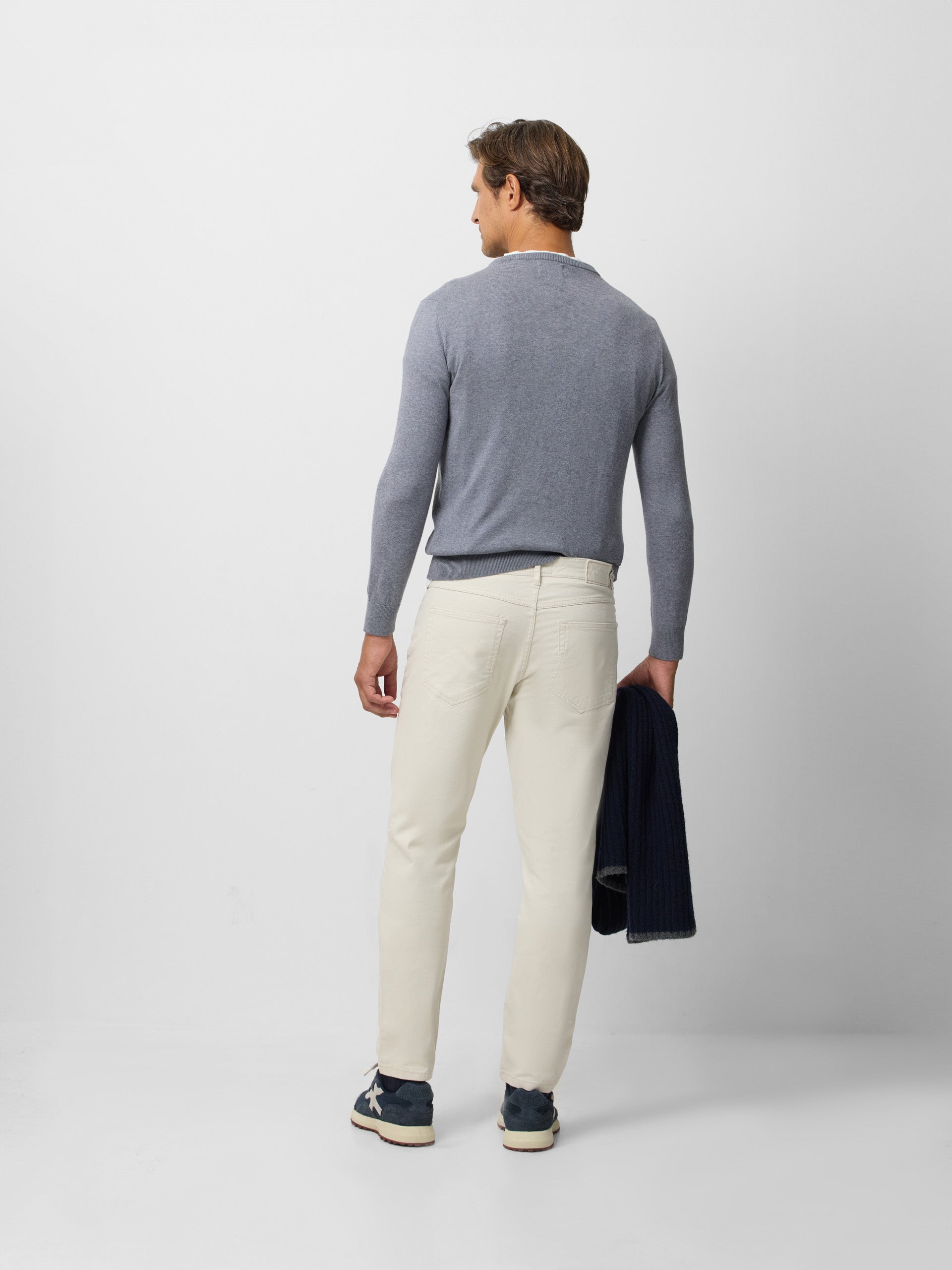 Pantalon sport cinco bolsillos casual piedra