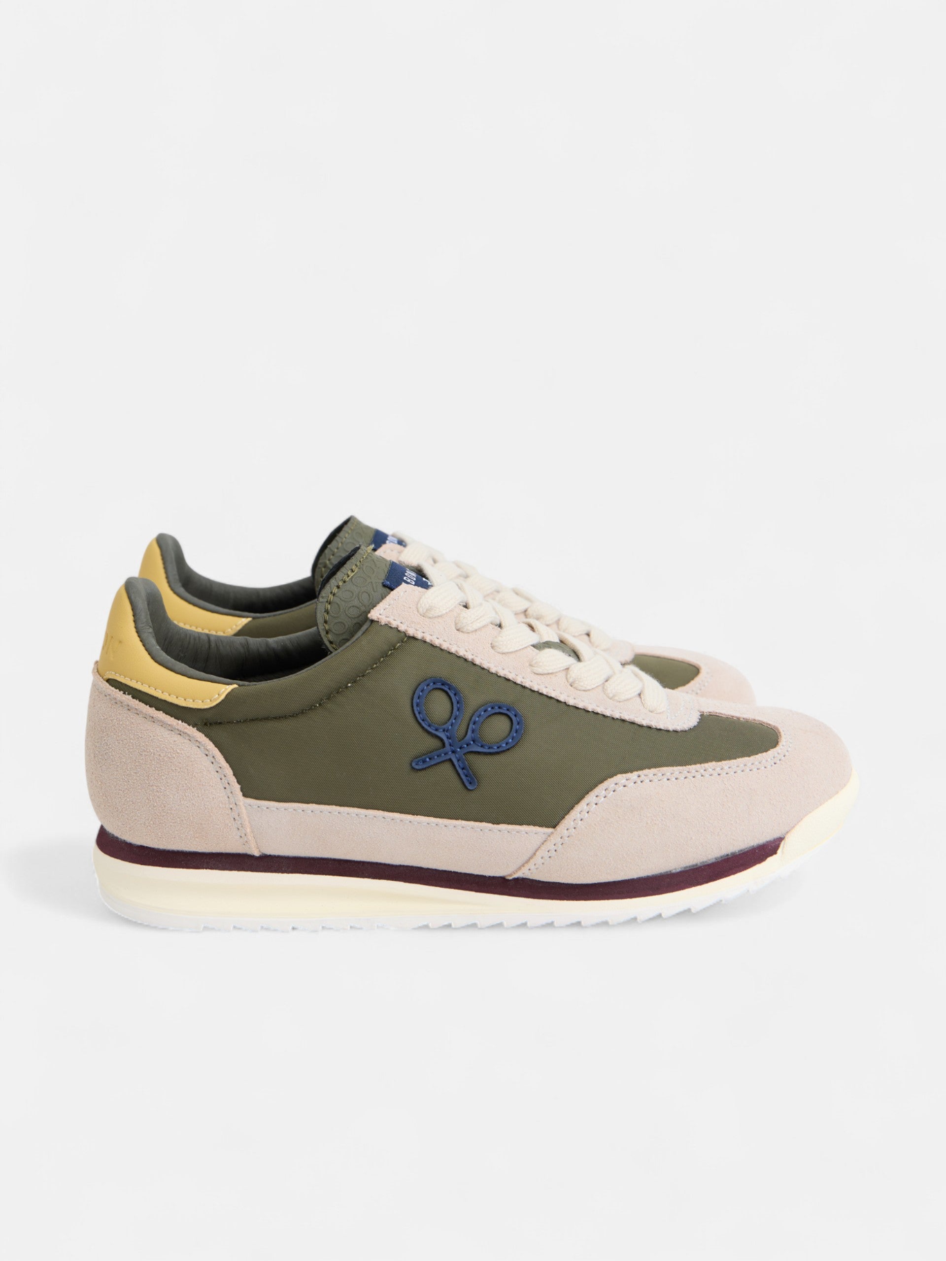 Vintage green beige sneaker