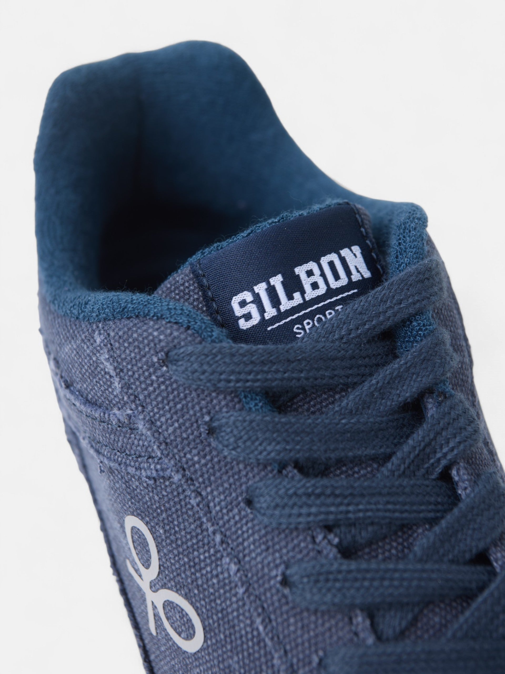 Zapatilla casual canvas azul