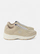 Zapatilla casual canvas beige