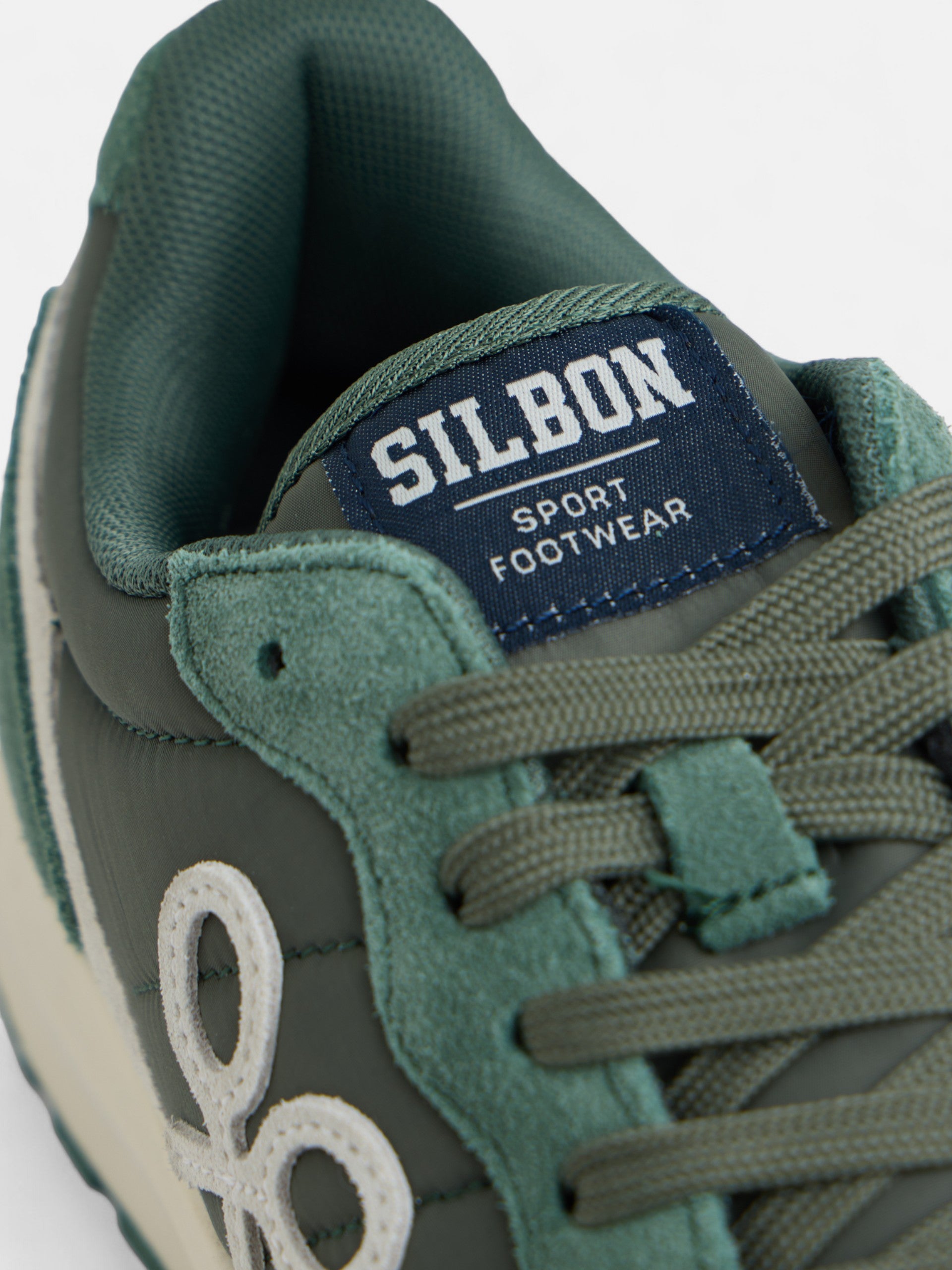 Zapatilla running city multicolor verde