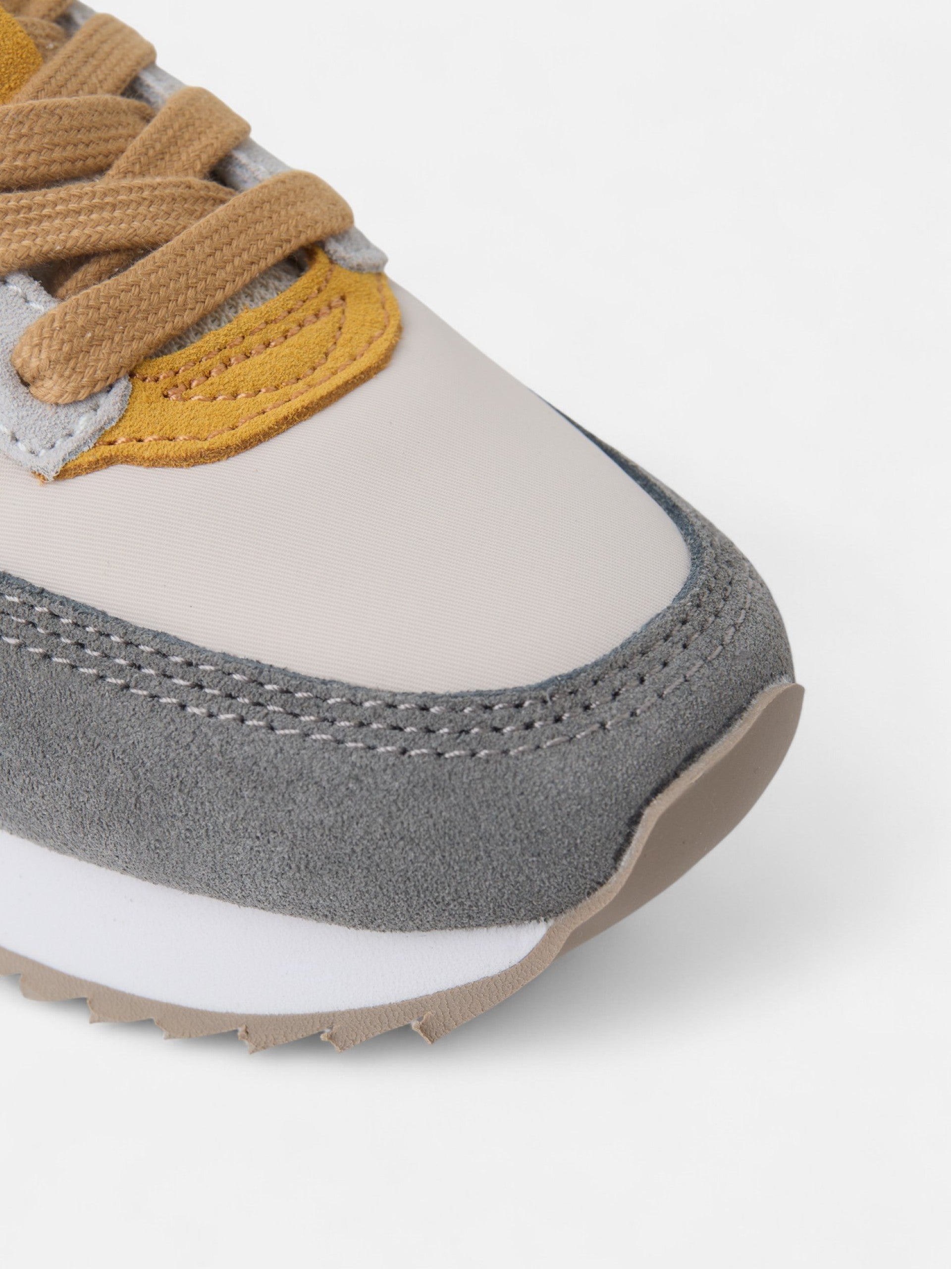 Zapatilla kids running multicolor gris