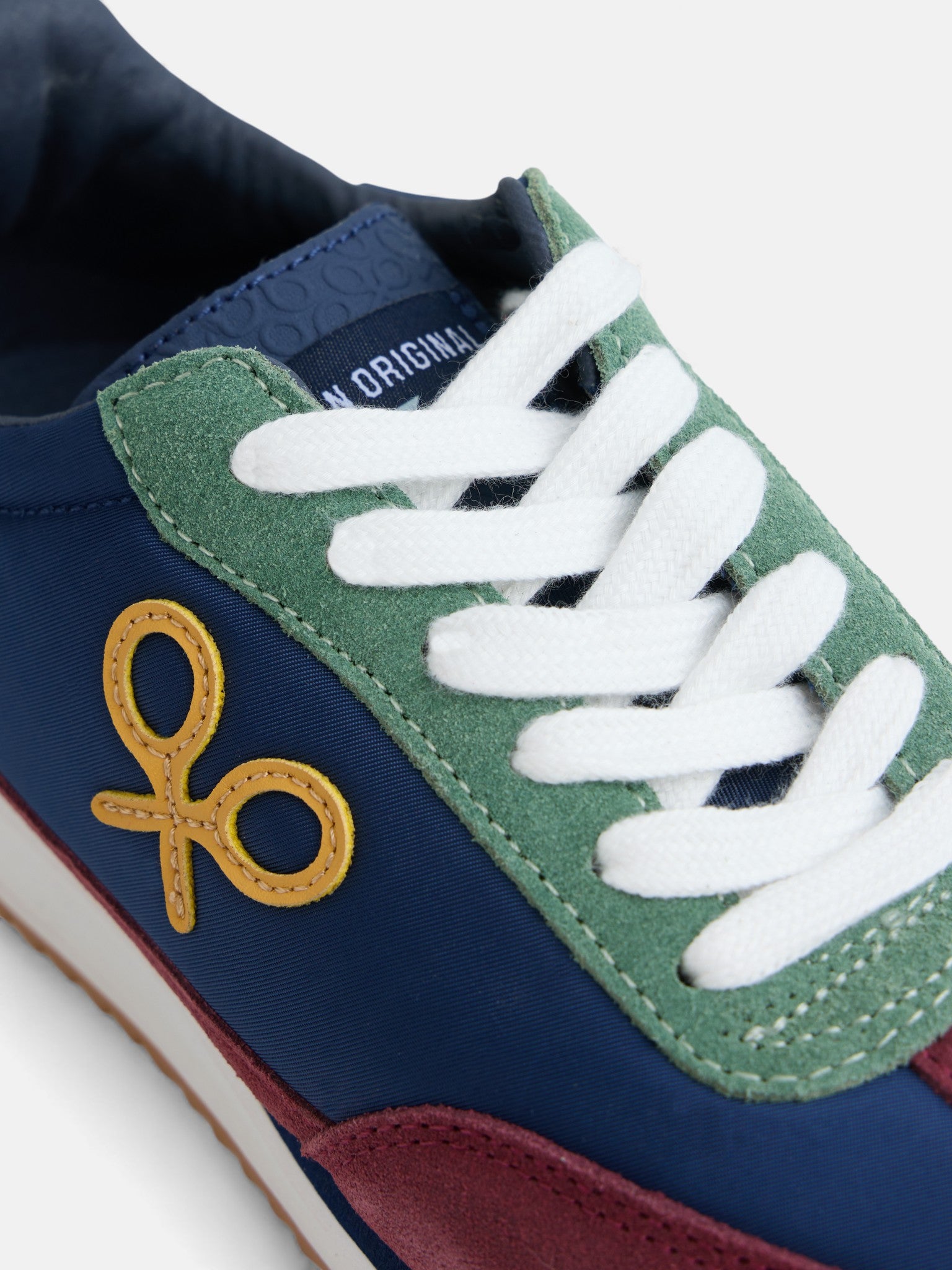 Zapatilla kids velcro multicolor azul