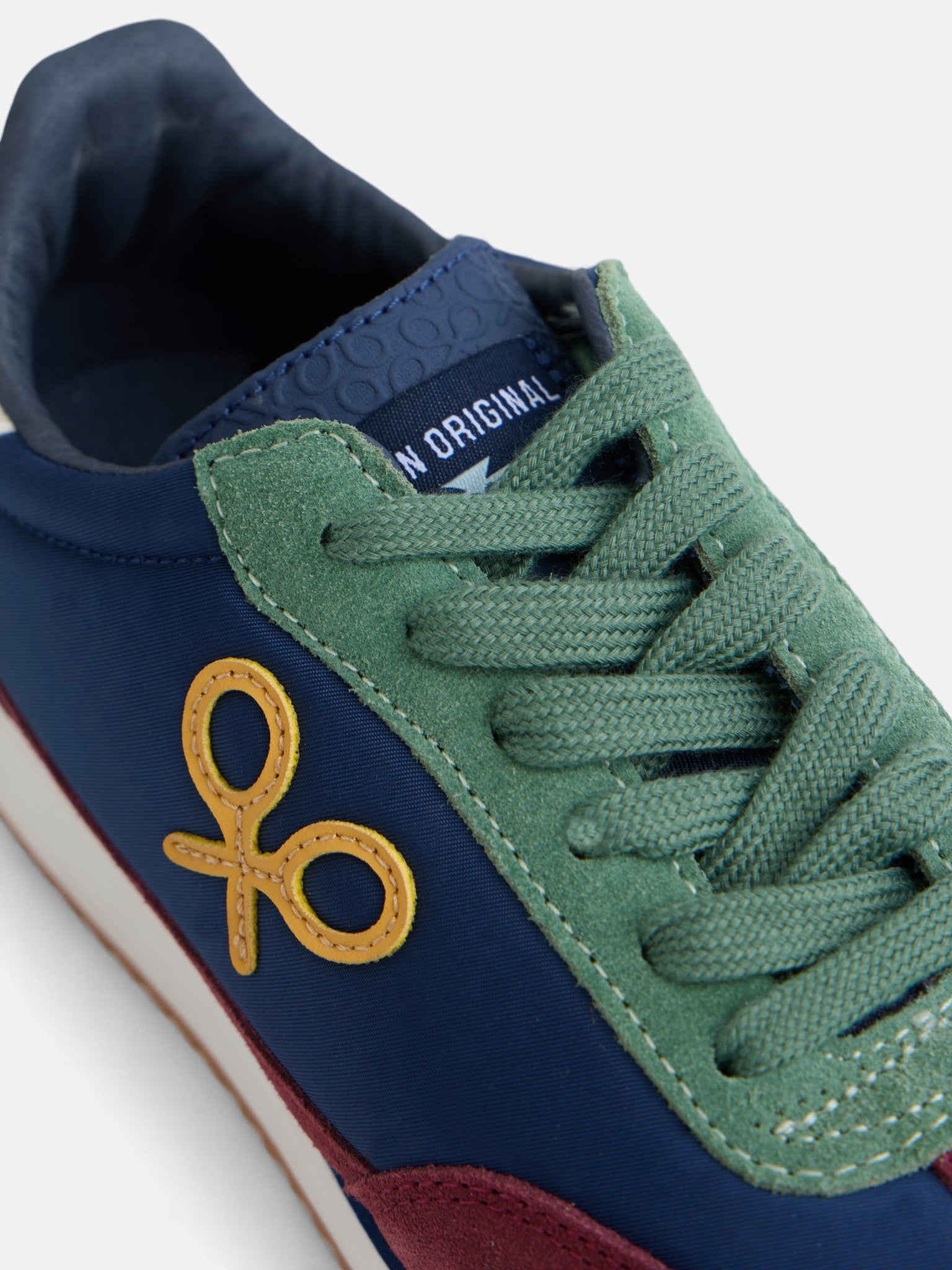 Zapatilla kids velcro multicolor azul