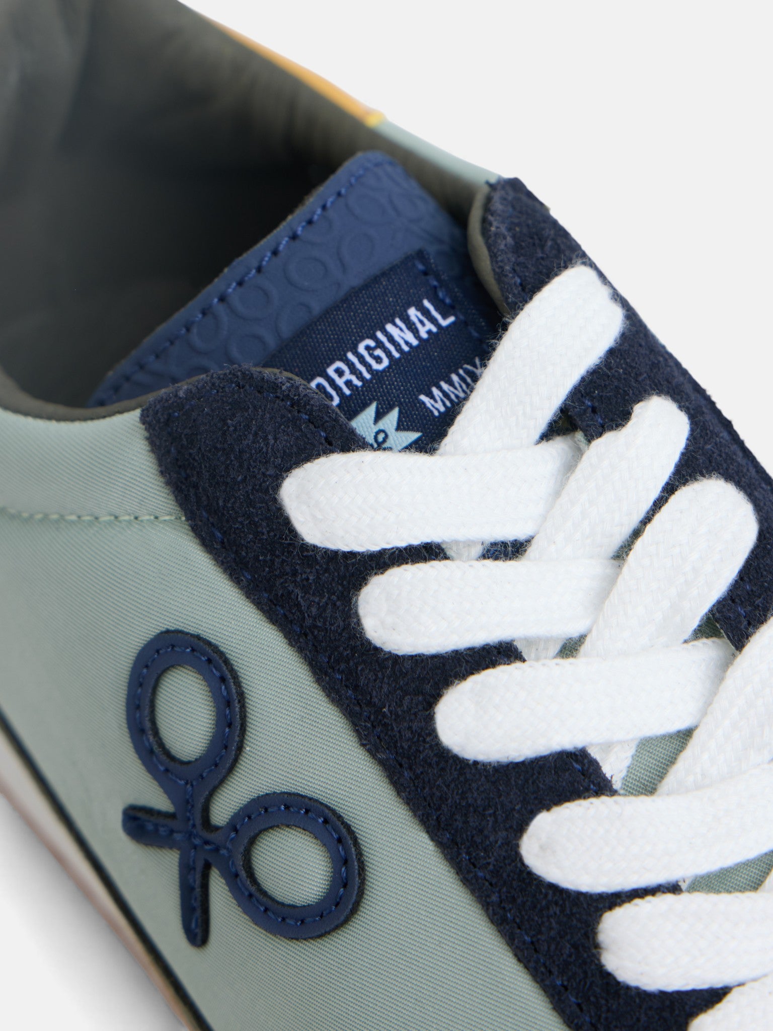 Zapatilla kids velcro multicolor verde