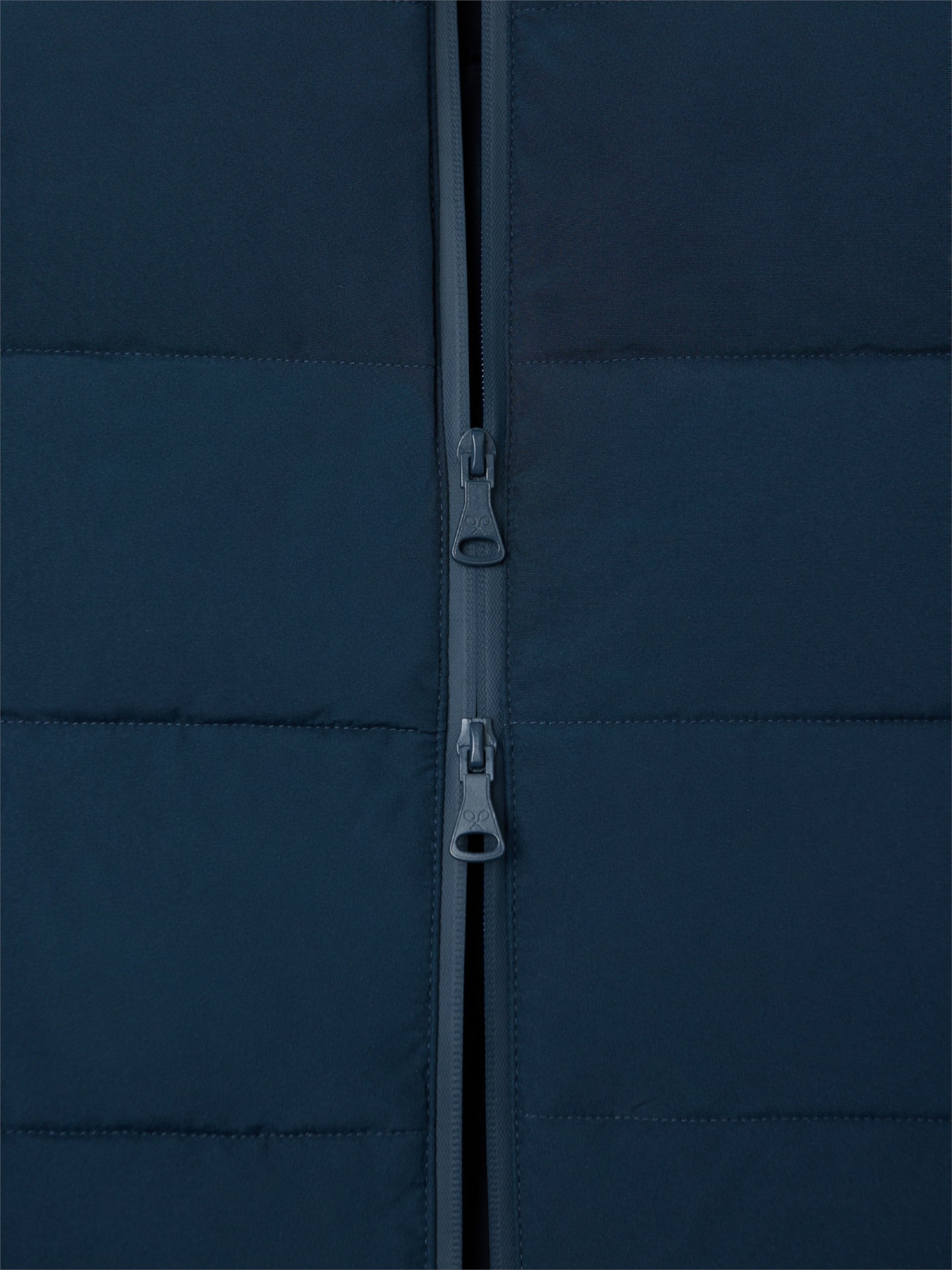 Classic navy blue technical vest