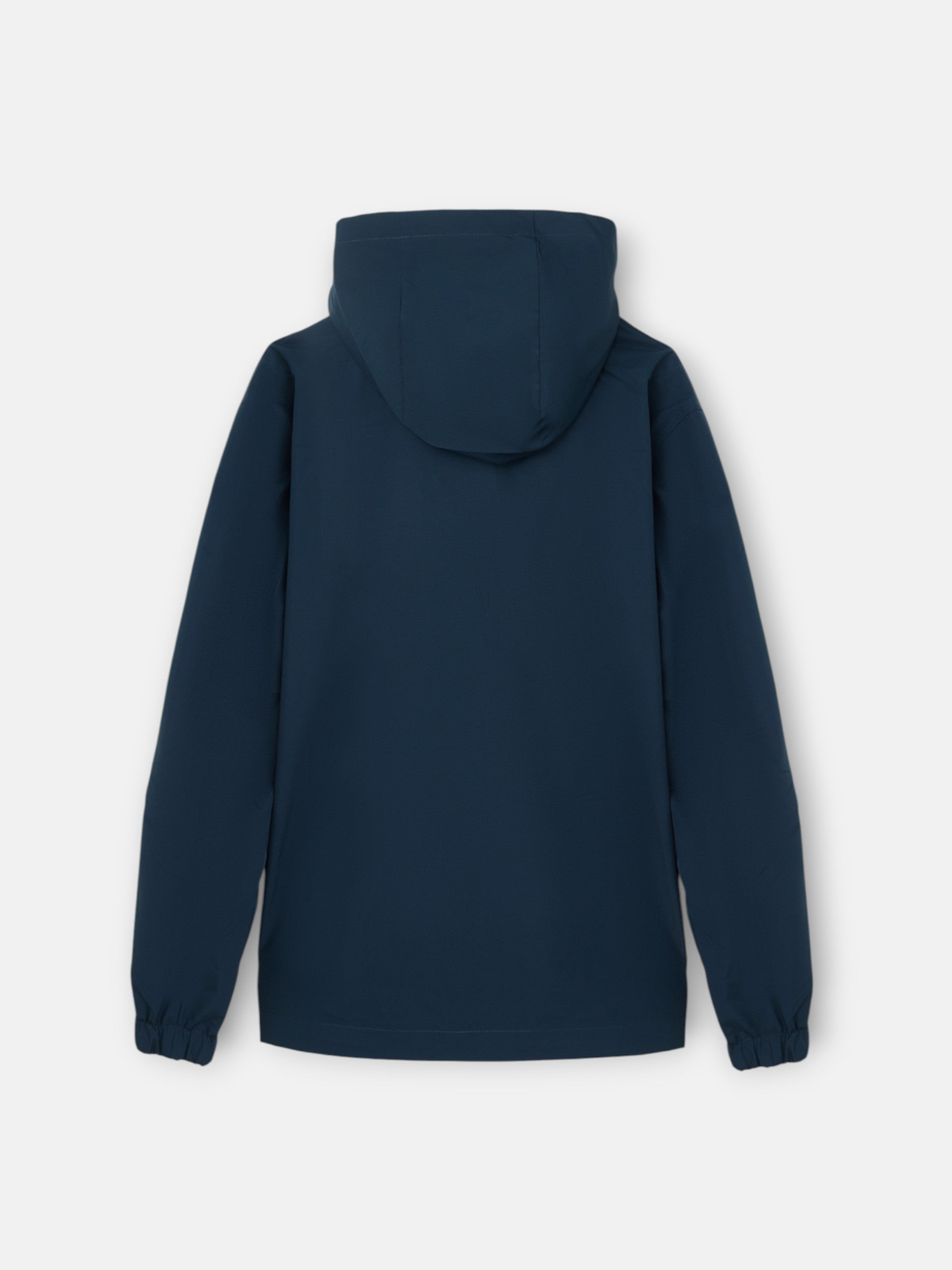 Chaqueta capucha cortavientos marino