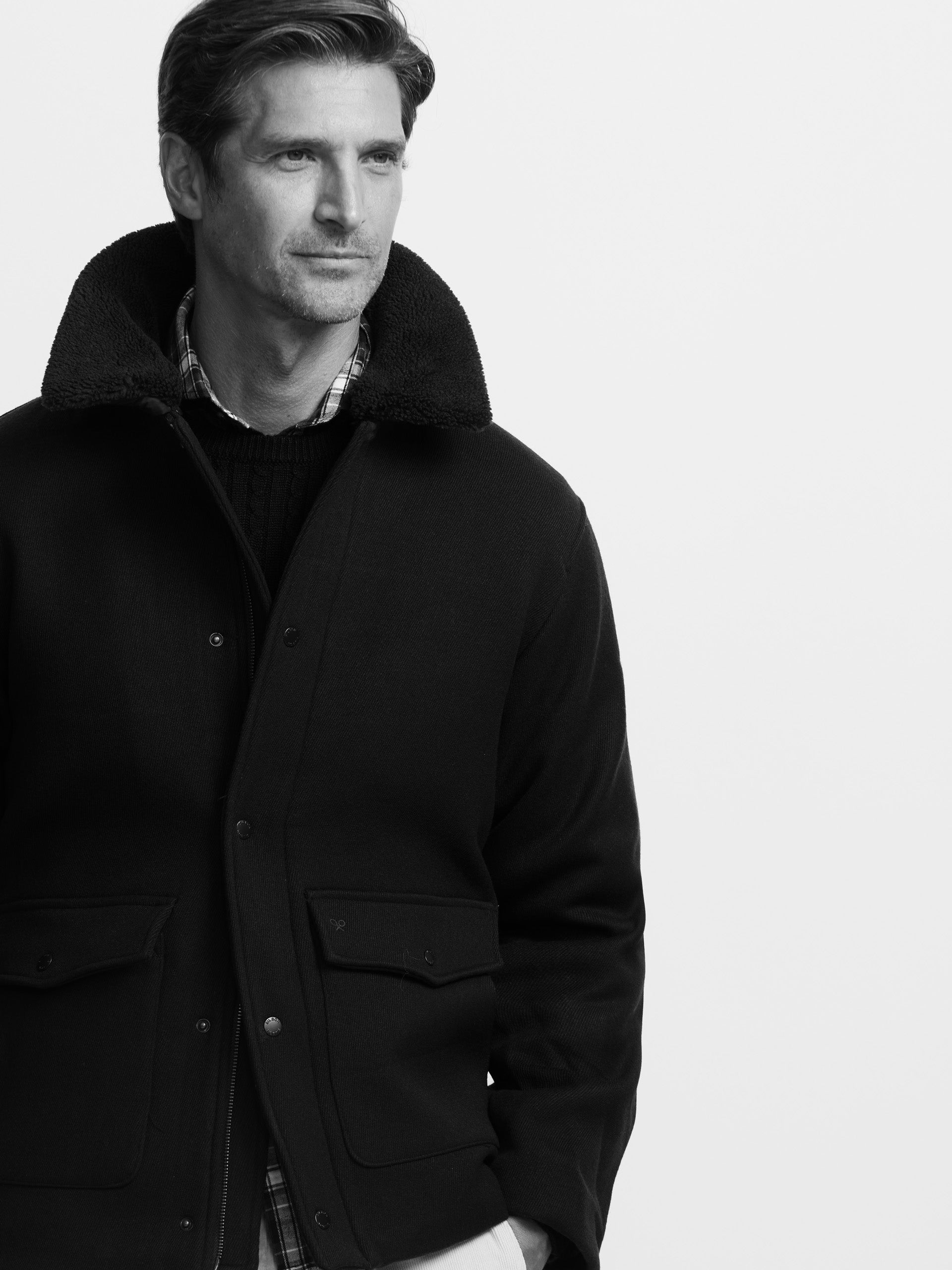 Cazadora clasica marron