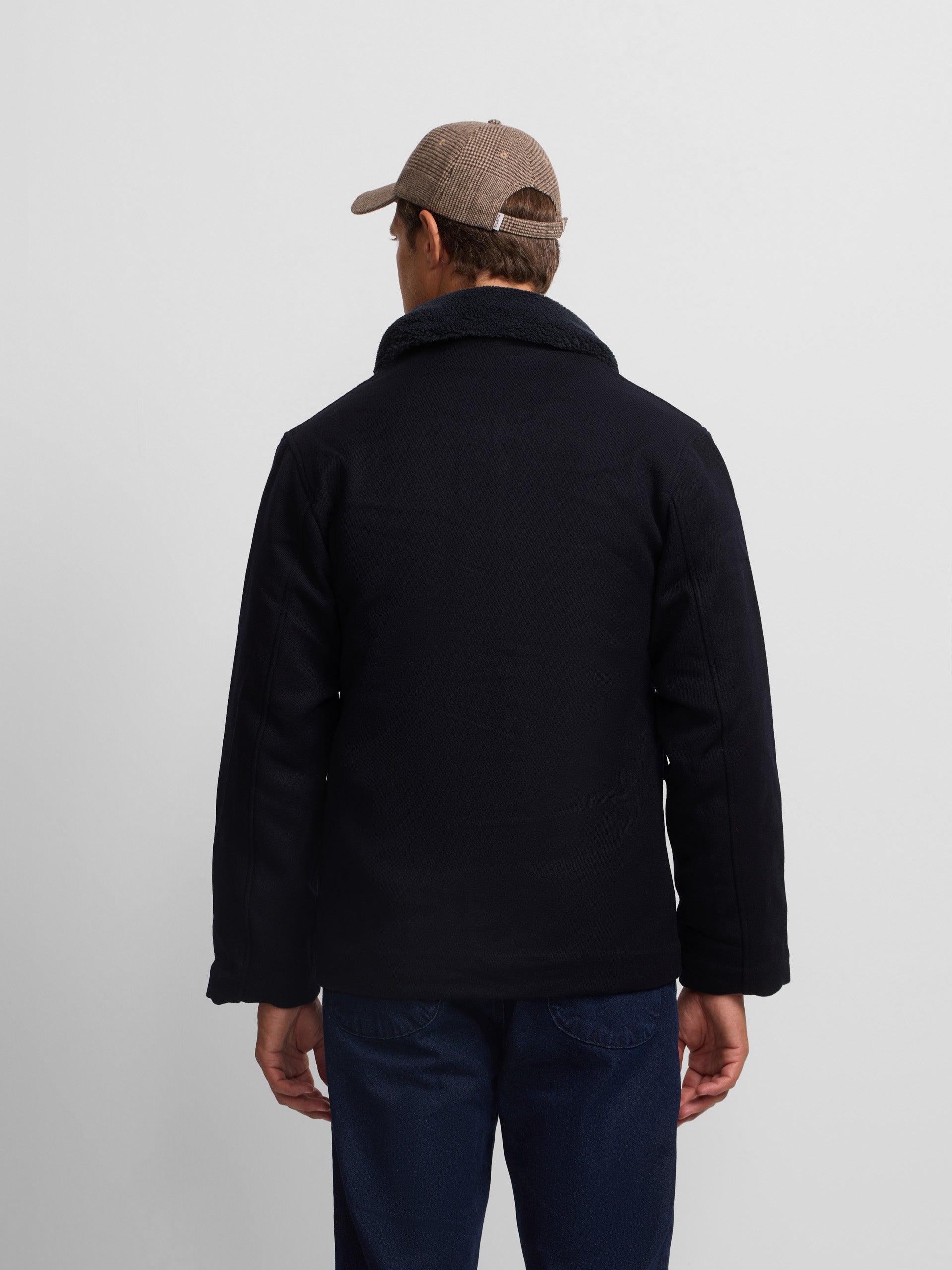 Classic navy blue jacket