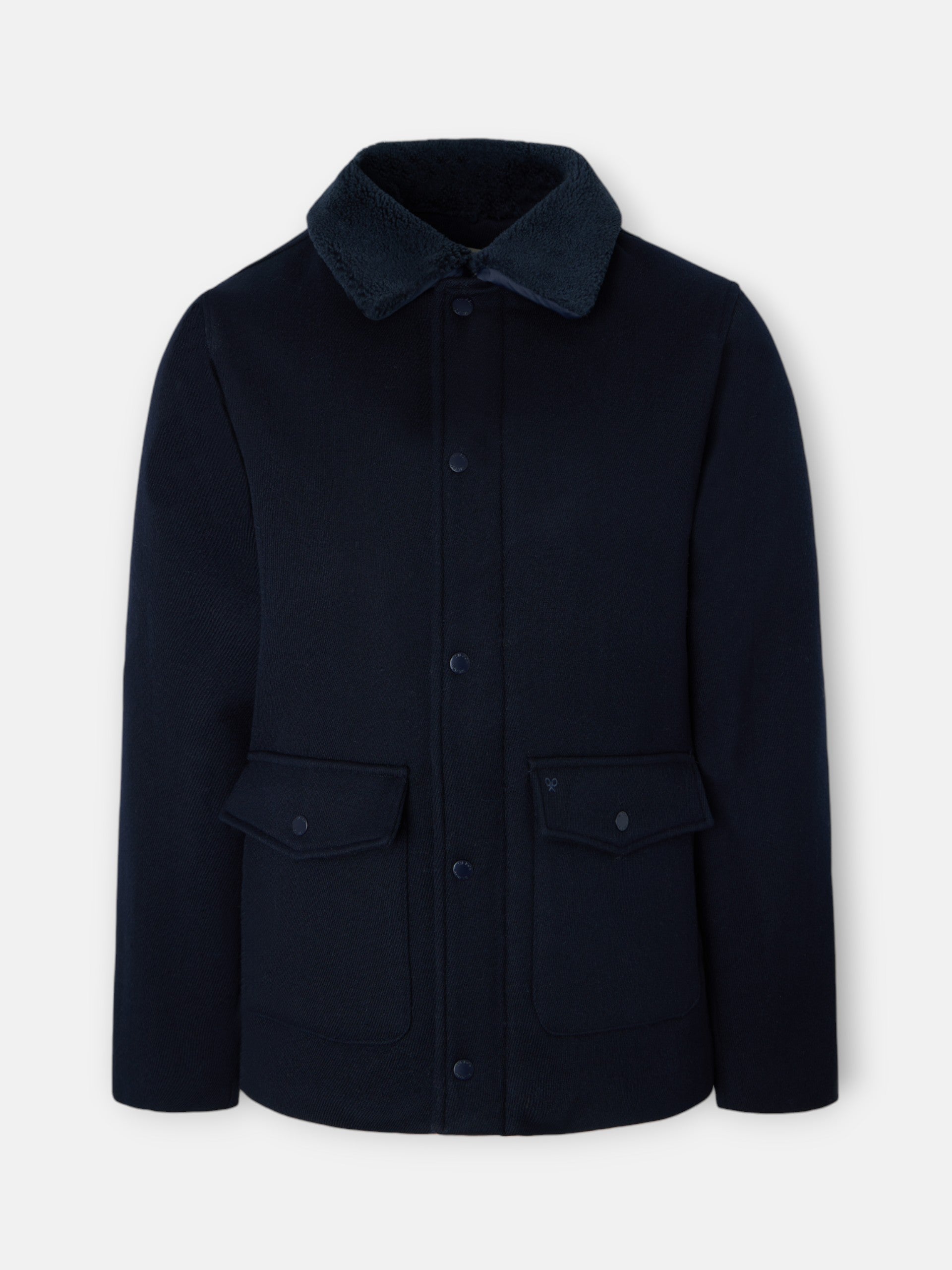 Classic navy blue jacket