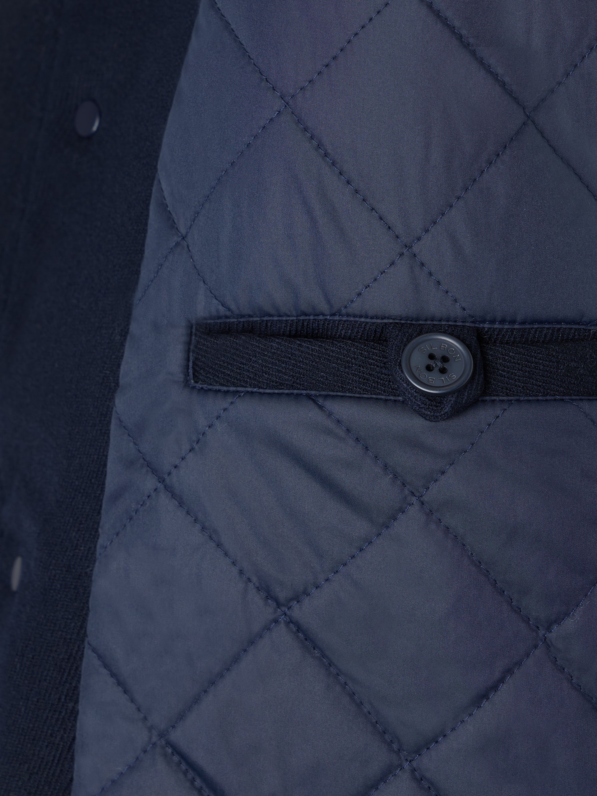 Classic navy blue jacket