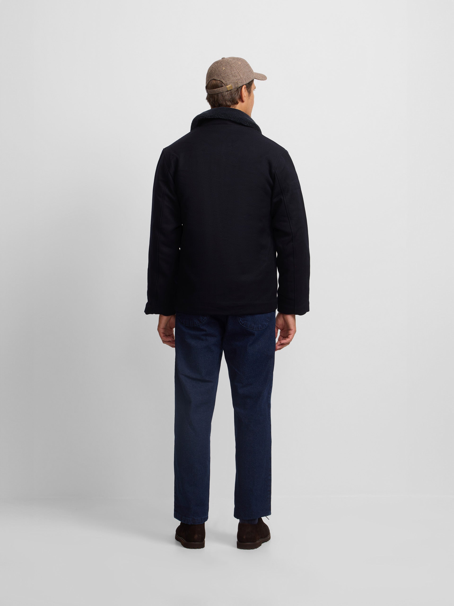 Classic navy blue jacket