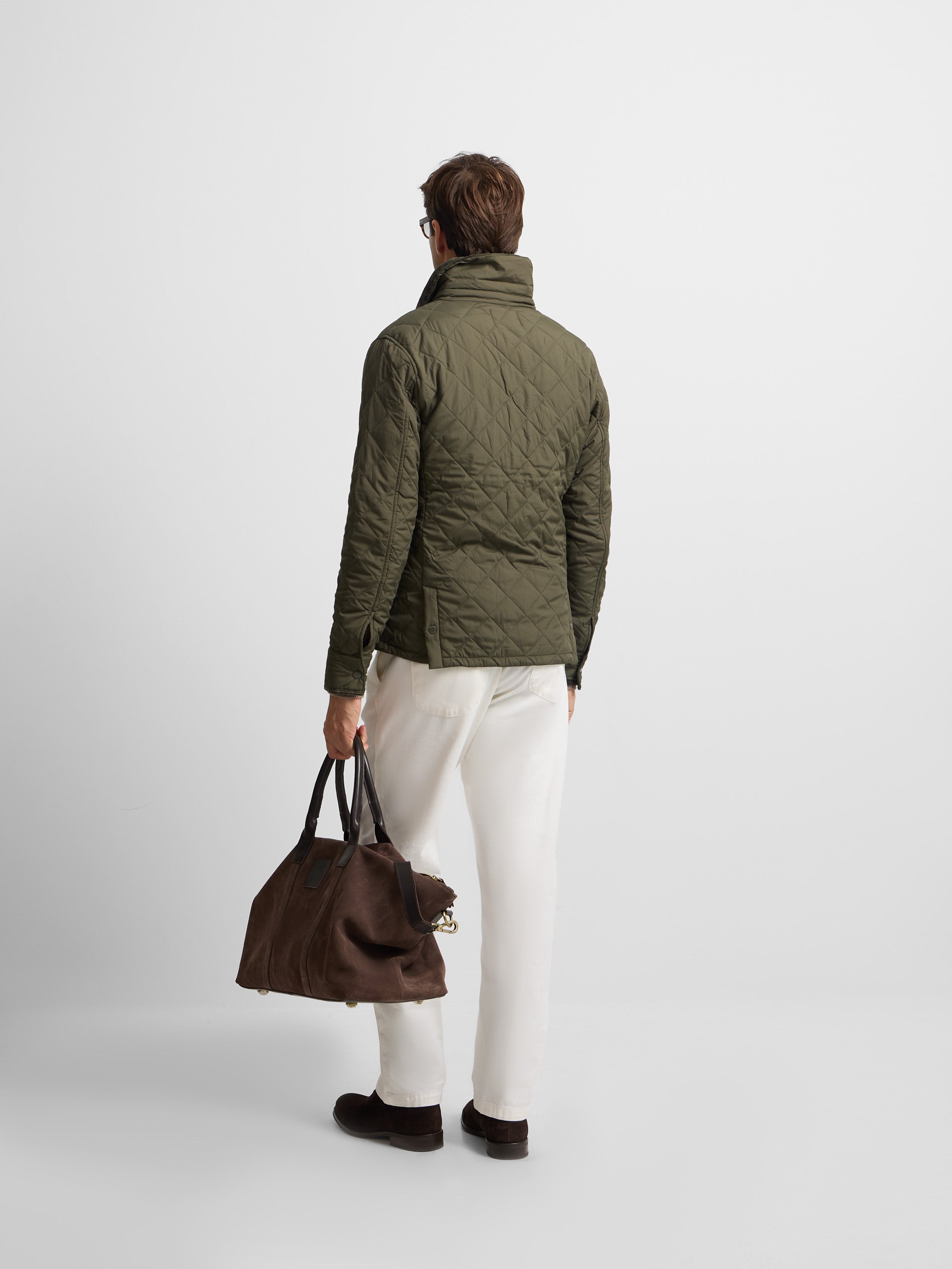 Chaqueta clasica field verde