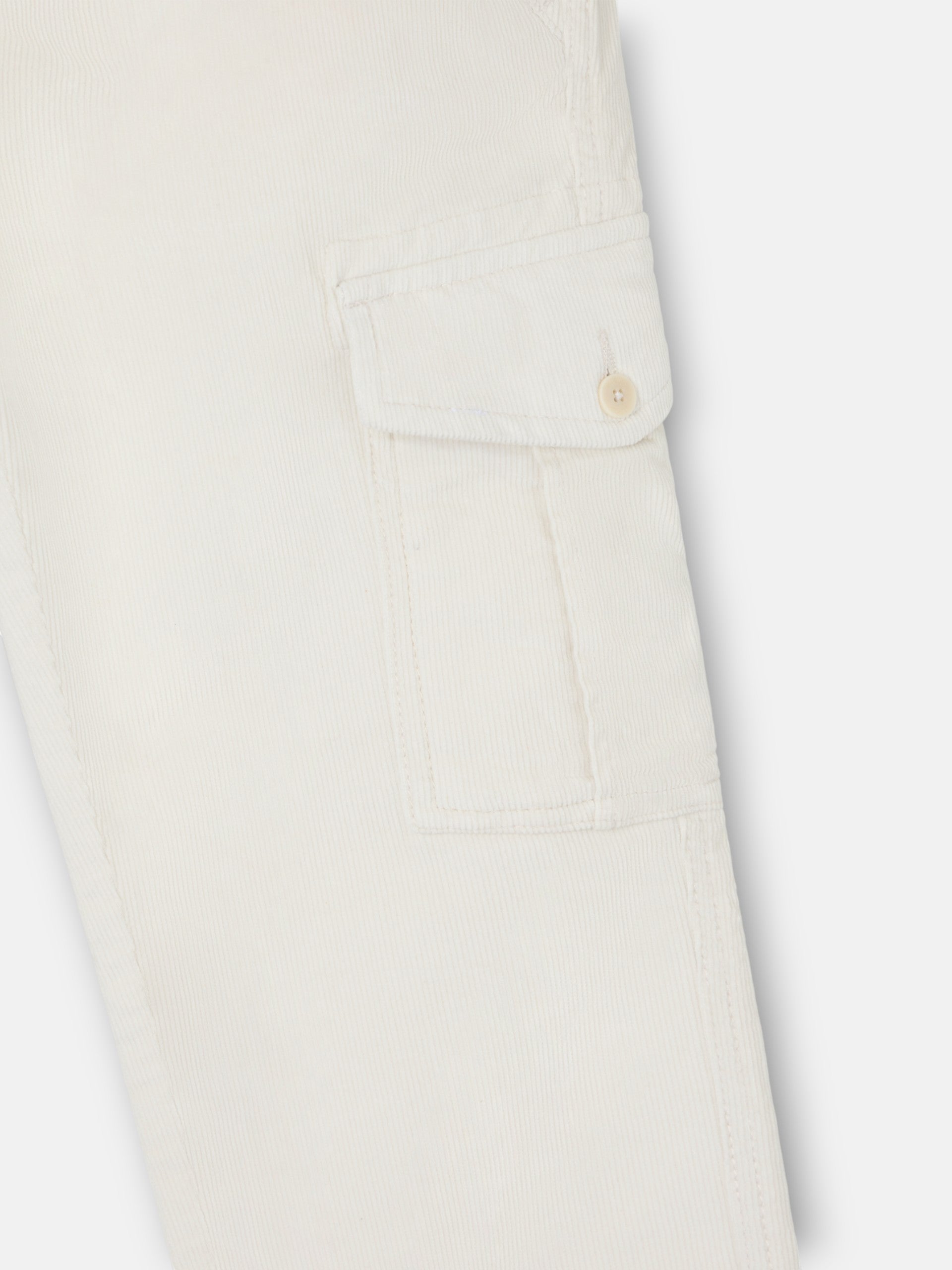Stone corduroy cargo sport pants