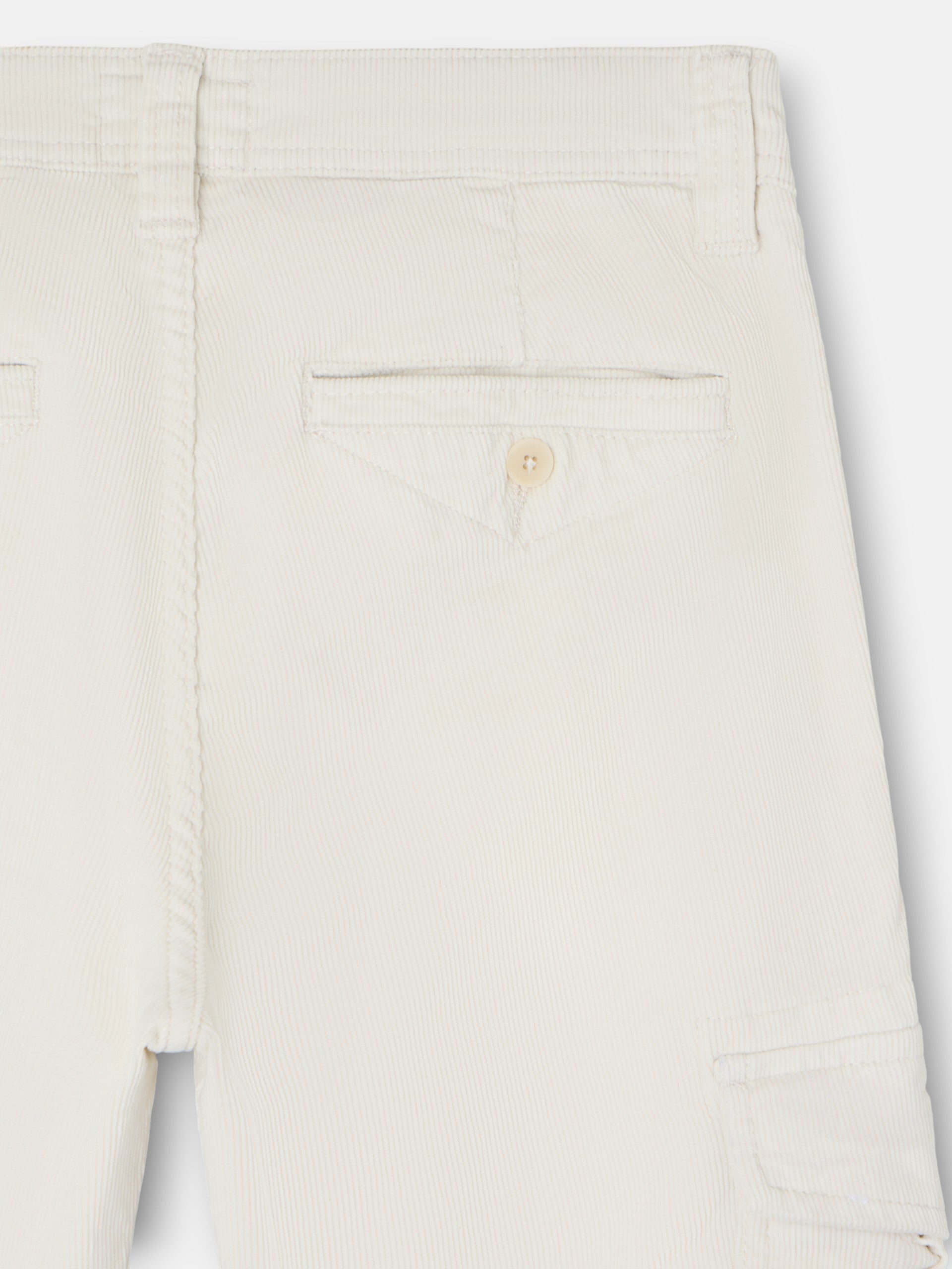 Stone corduroy cargo sport pants