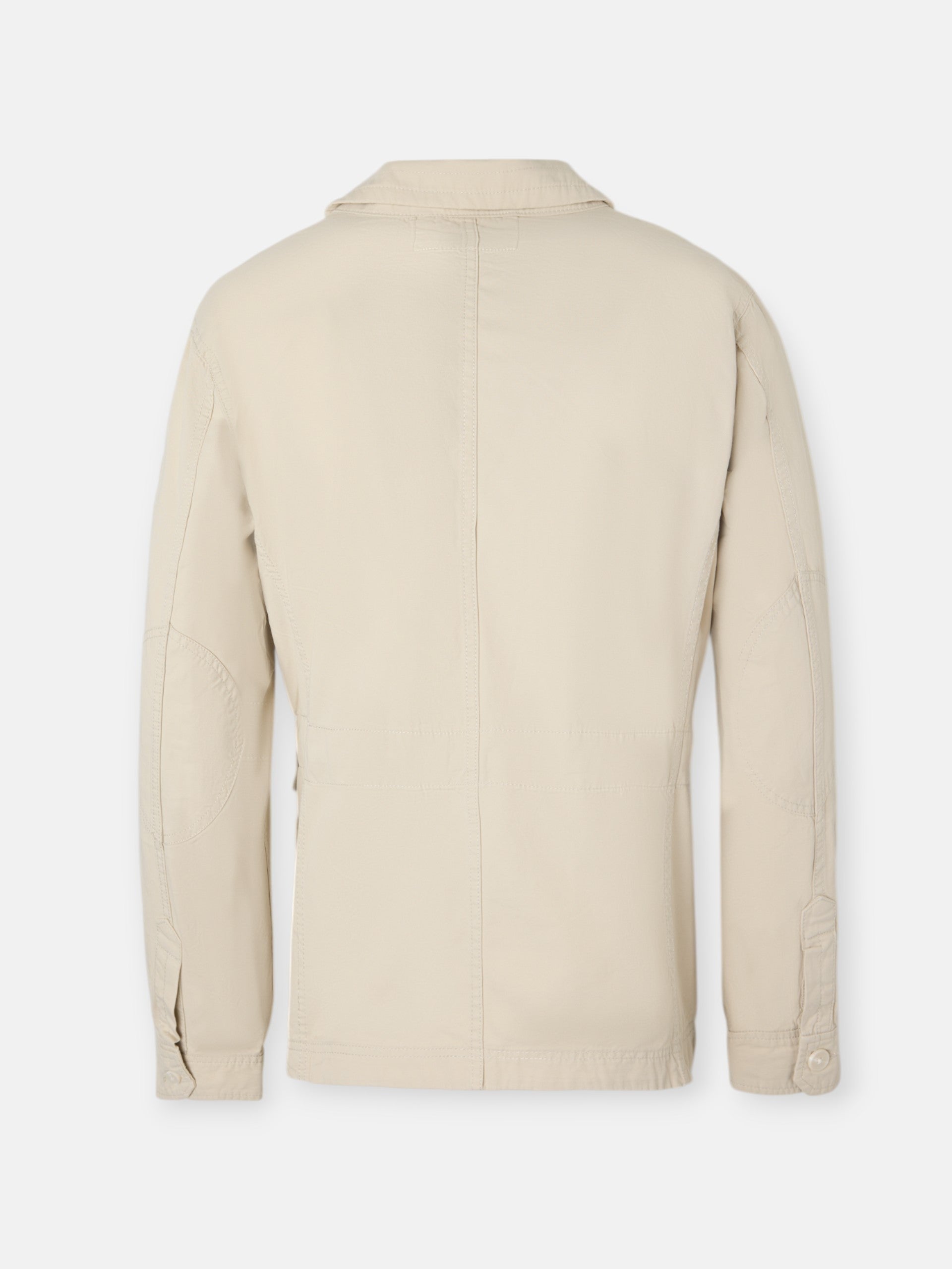 Chaqueta militar parches dye beige