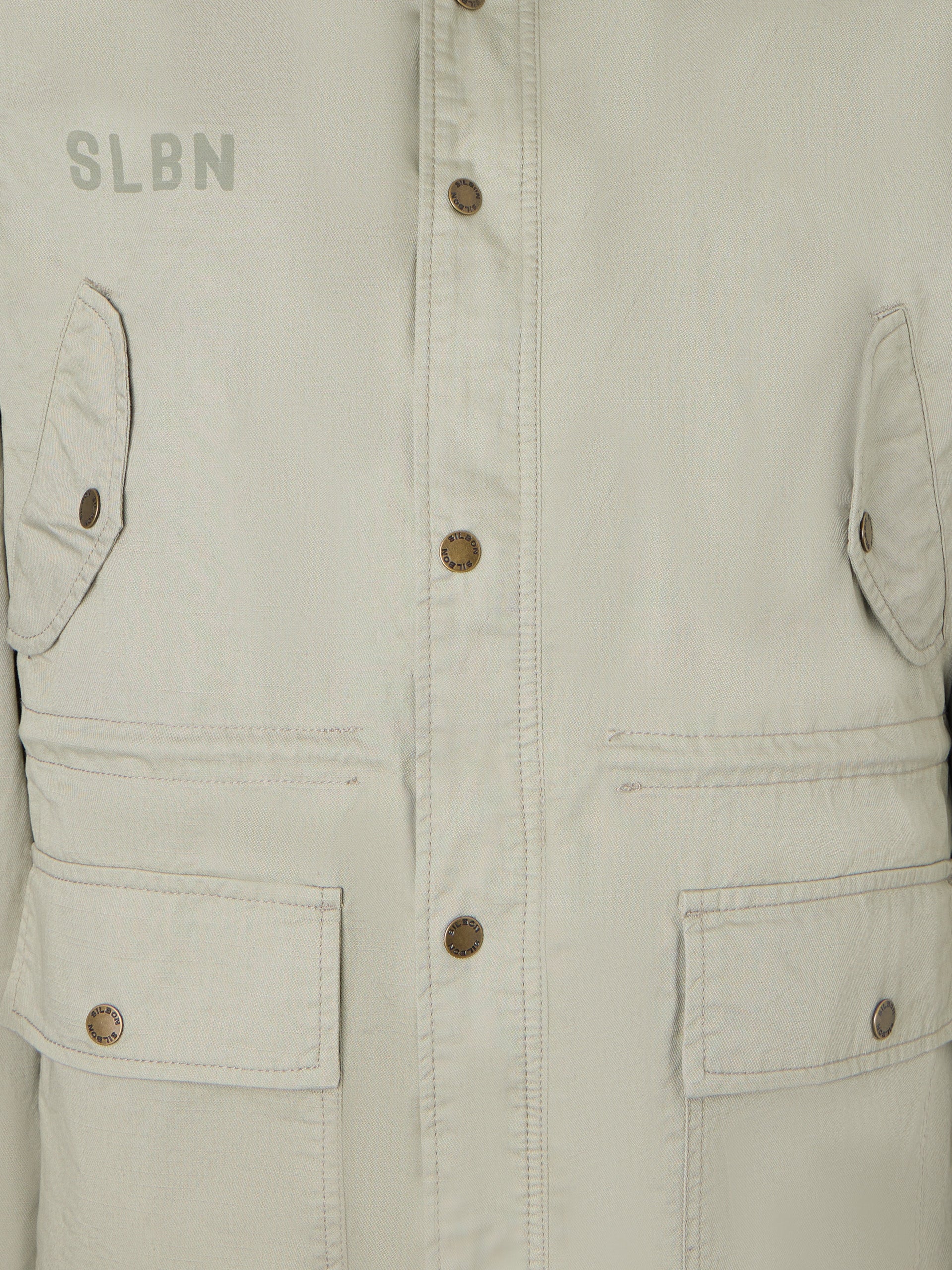 Parka garment dye verde