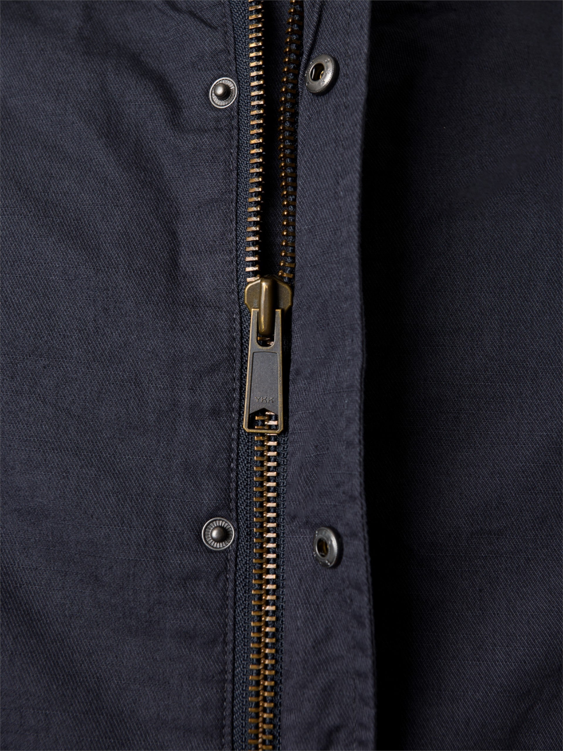 Parka décontractée bleu marine