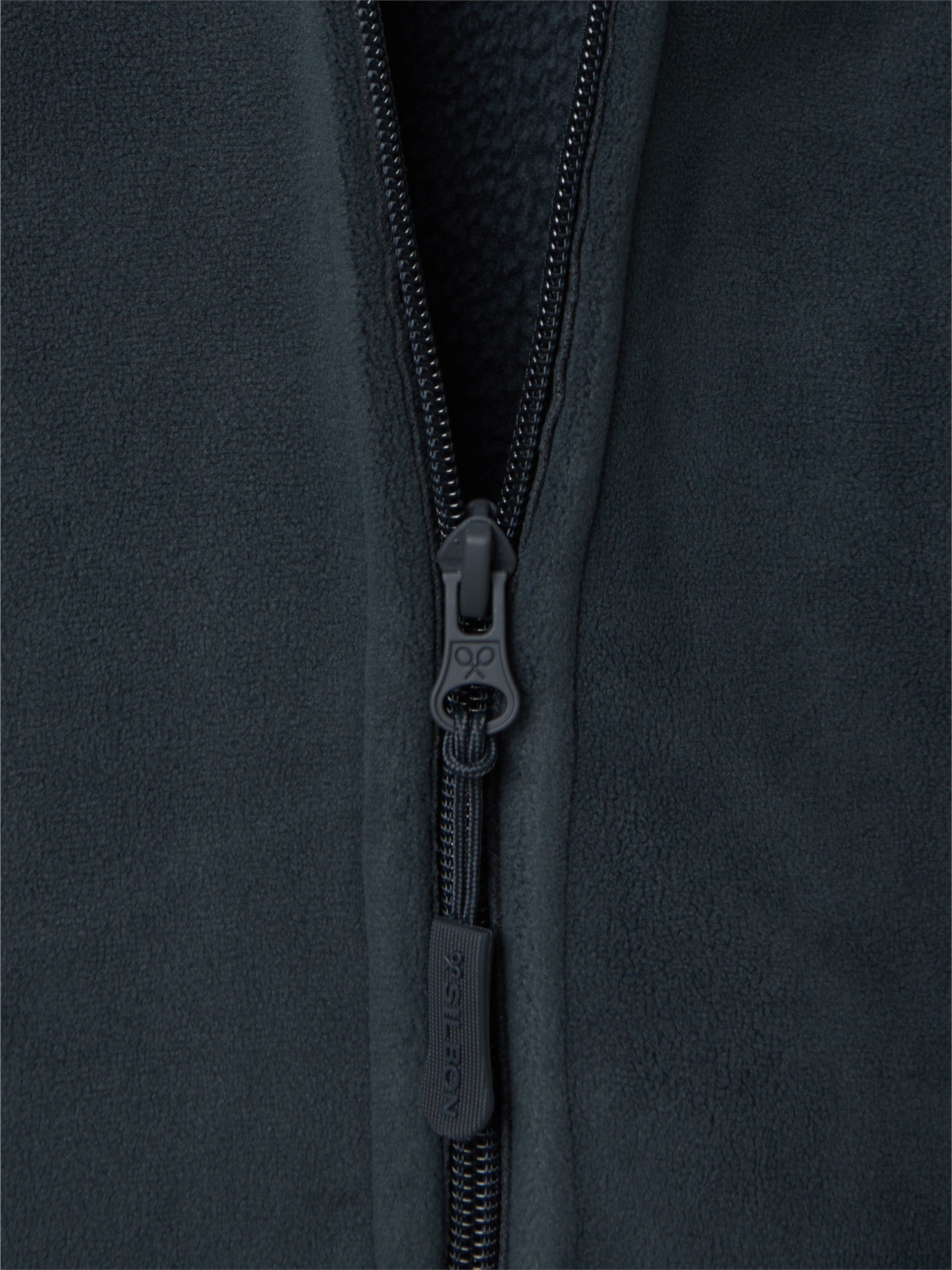 Chaleco polar clasico gris