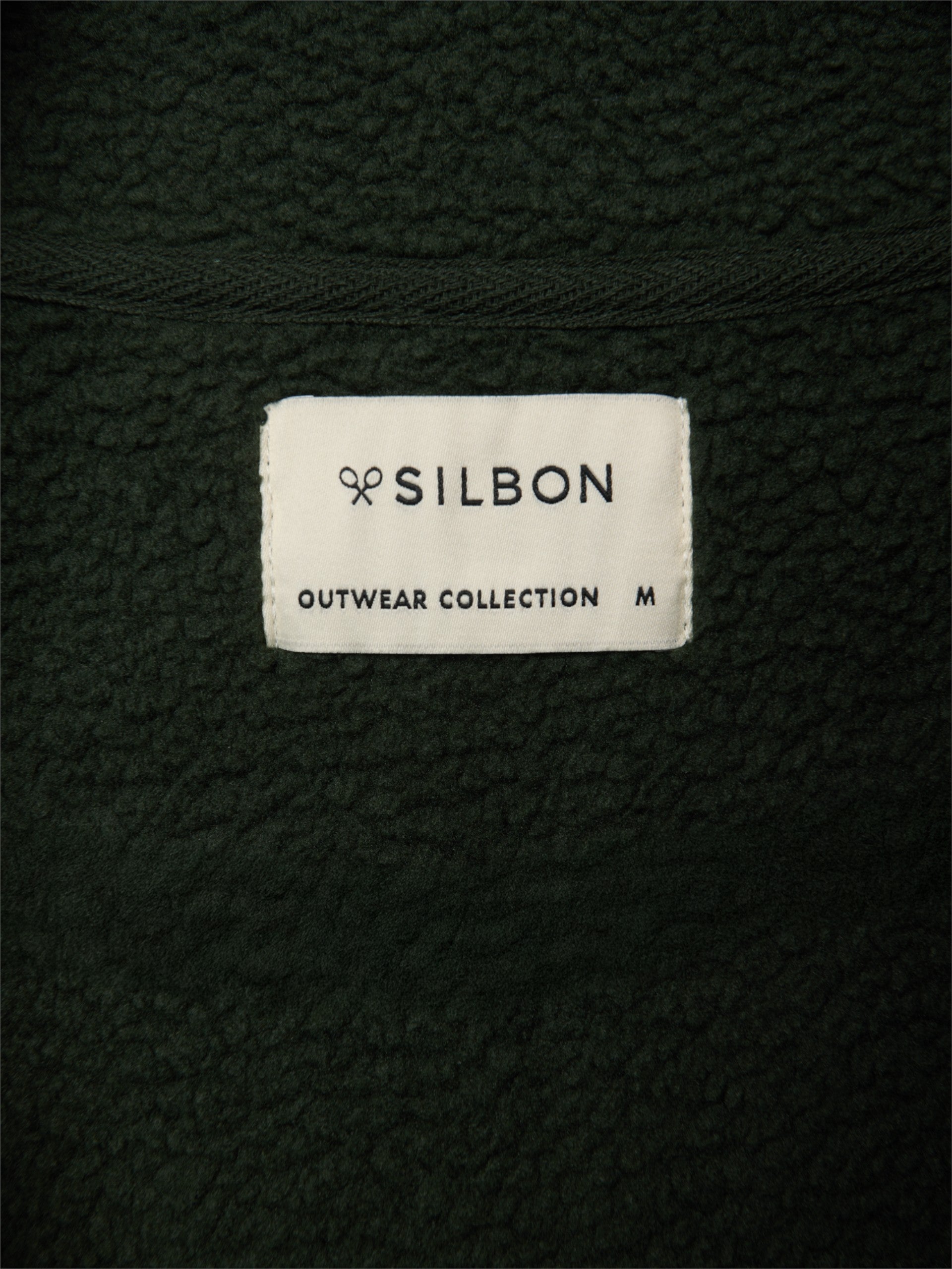 Chaleco polar clasico verde