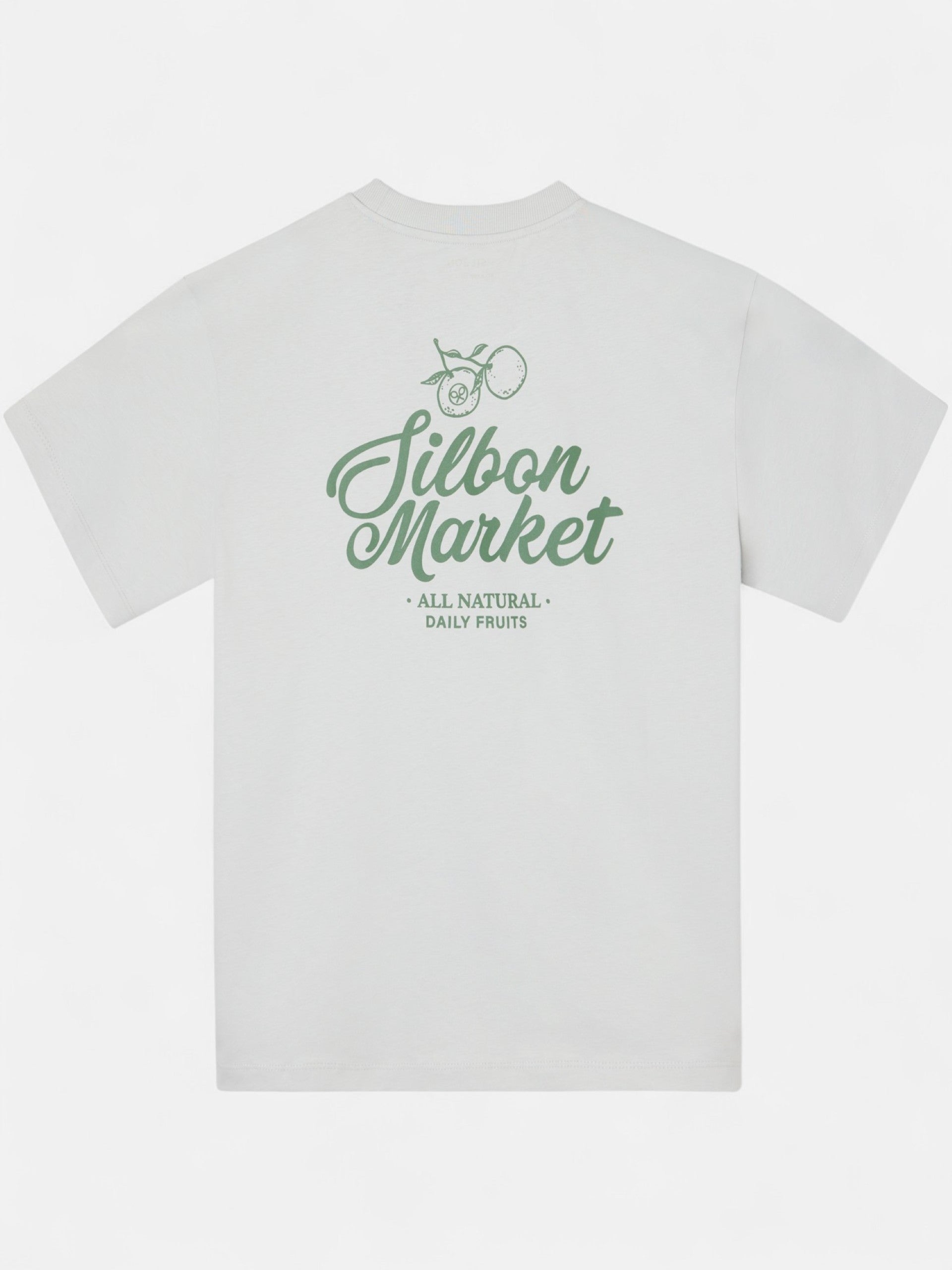 T-shirt gris coupe décontractée