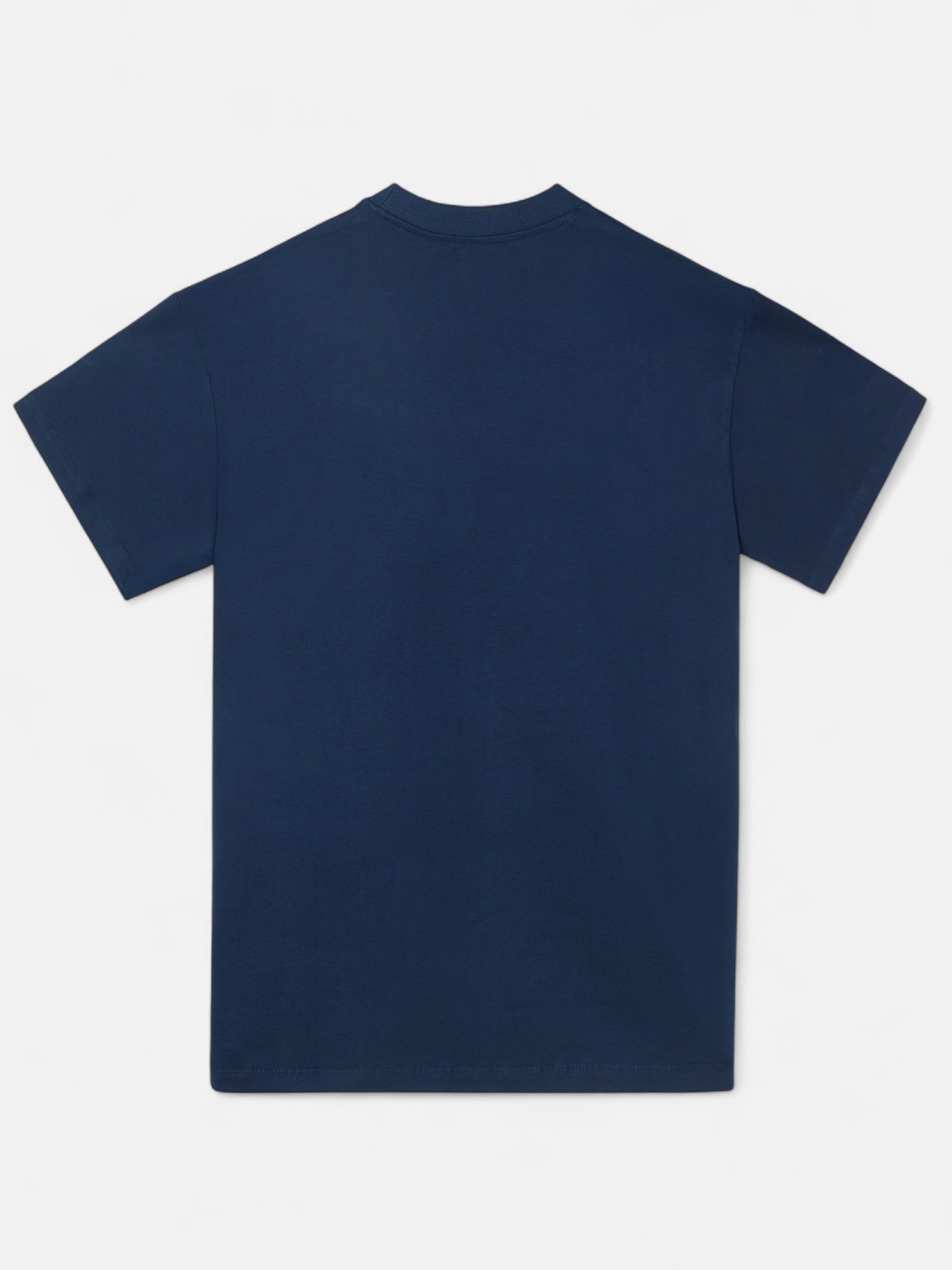 Relaxed fit medium racket navy blue t-shirt