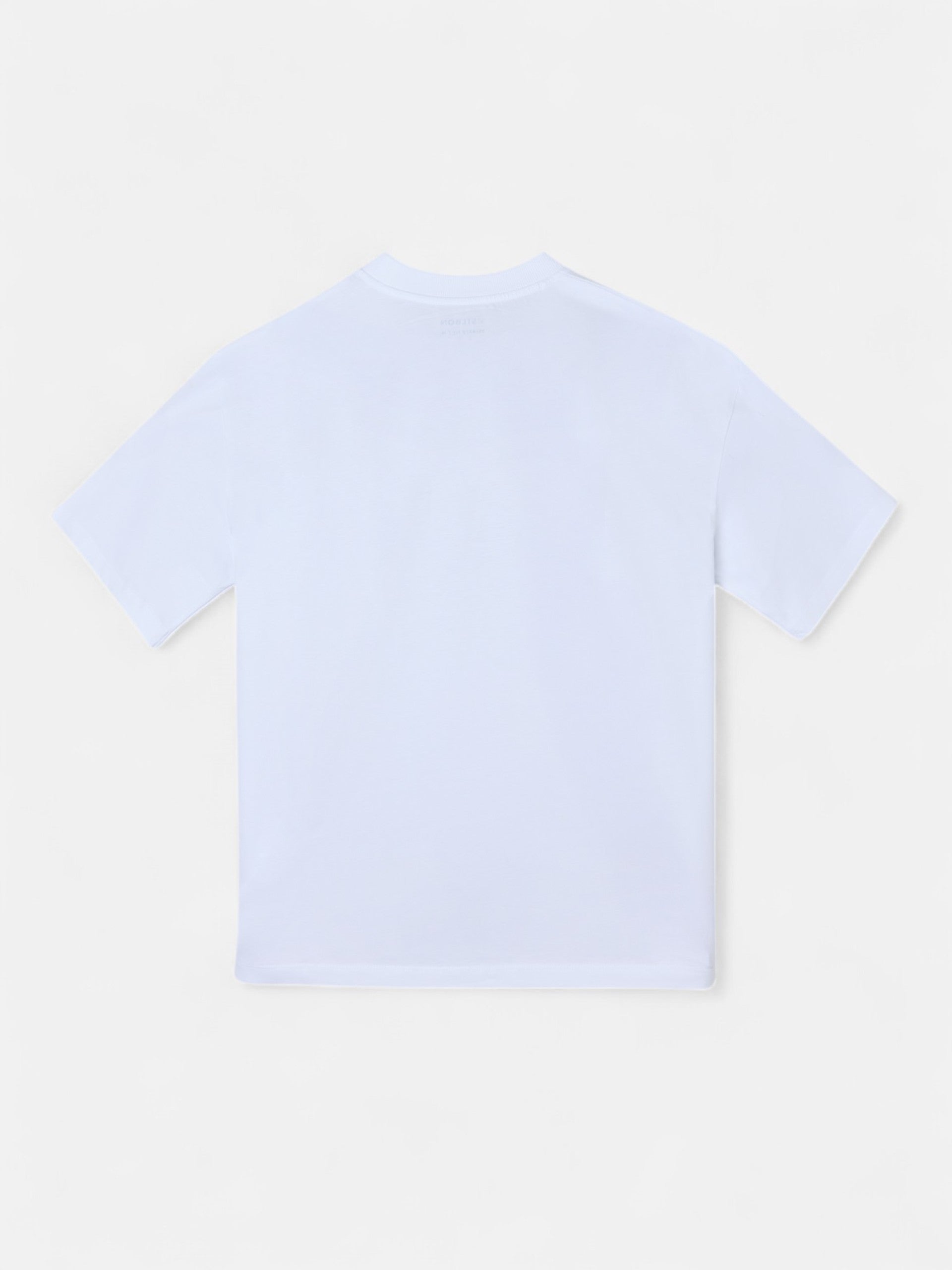 Camisola relaxed fit raquete meia branca